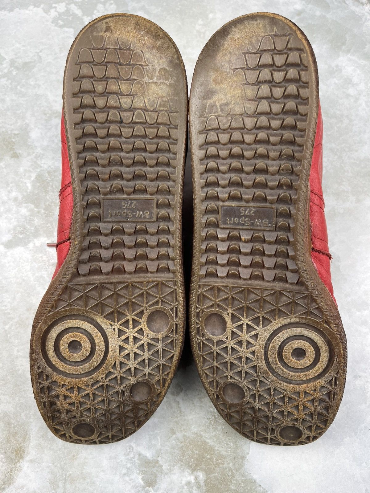 Maison Margiela AW05 Maison Margiela Vintage Red Leather Replica Gats Size US 9.5 / EU 42-43 - 12 Thumbnail