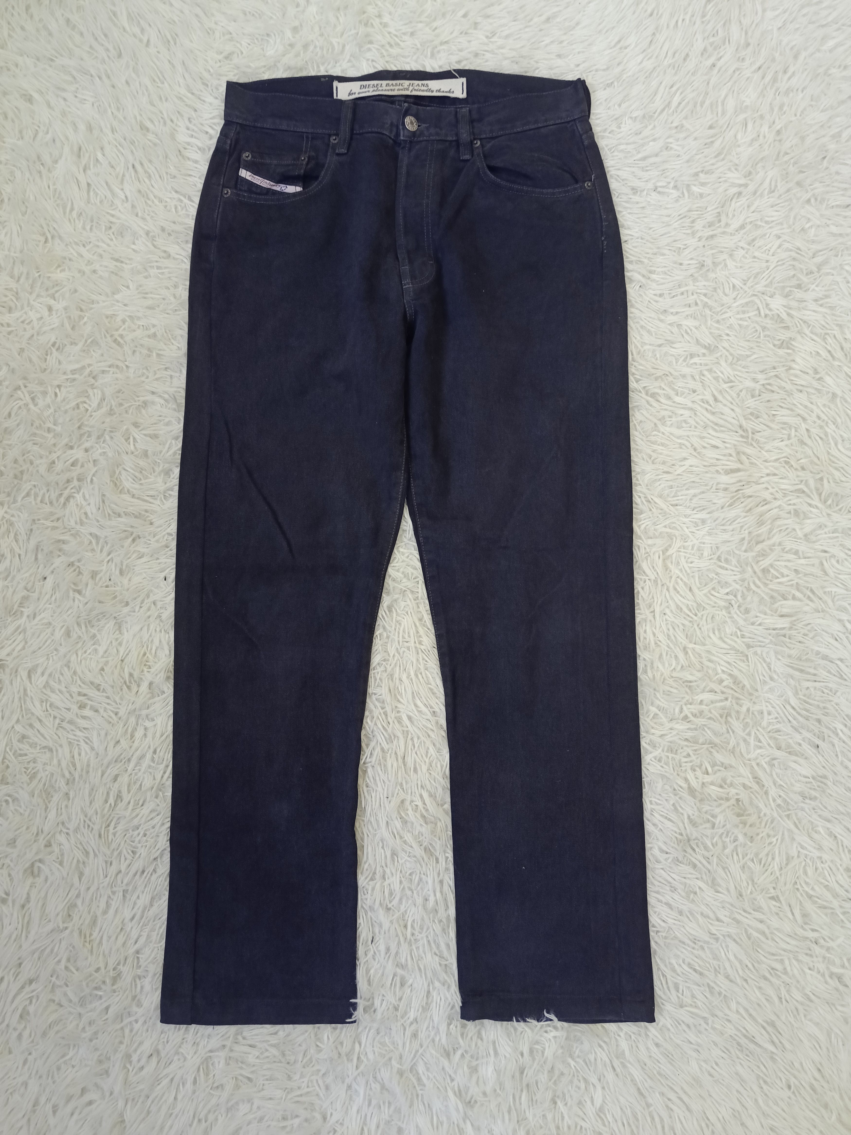Diesel DIESEL BLACK INDUSTRY DENIM PANTS Size US 32 / EU 48 - 1 Thumbnail