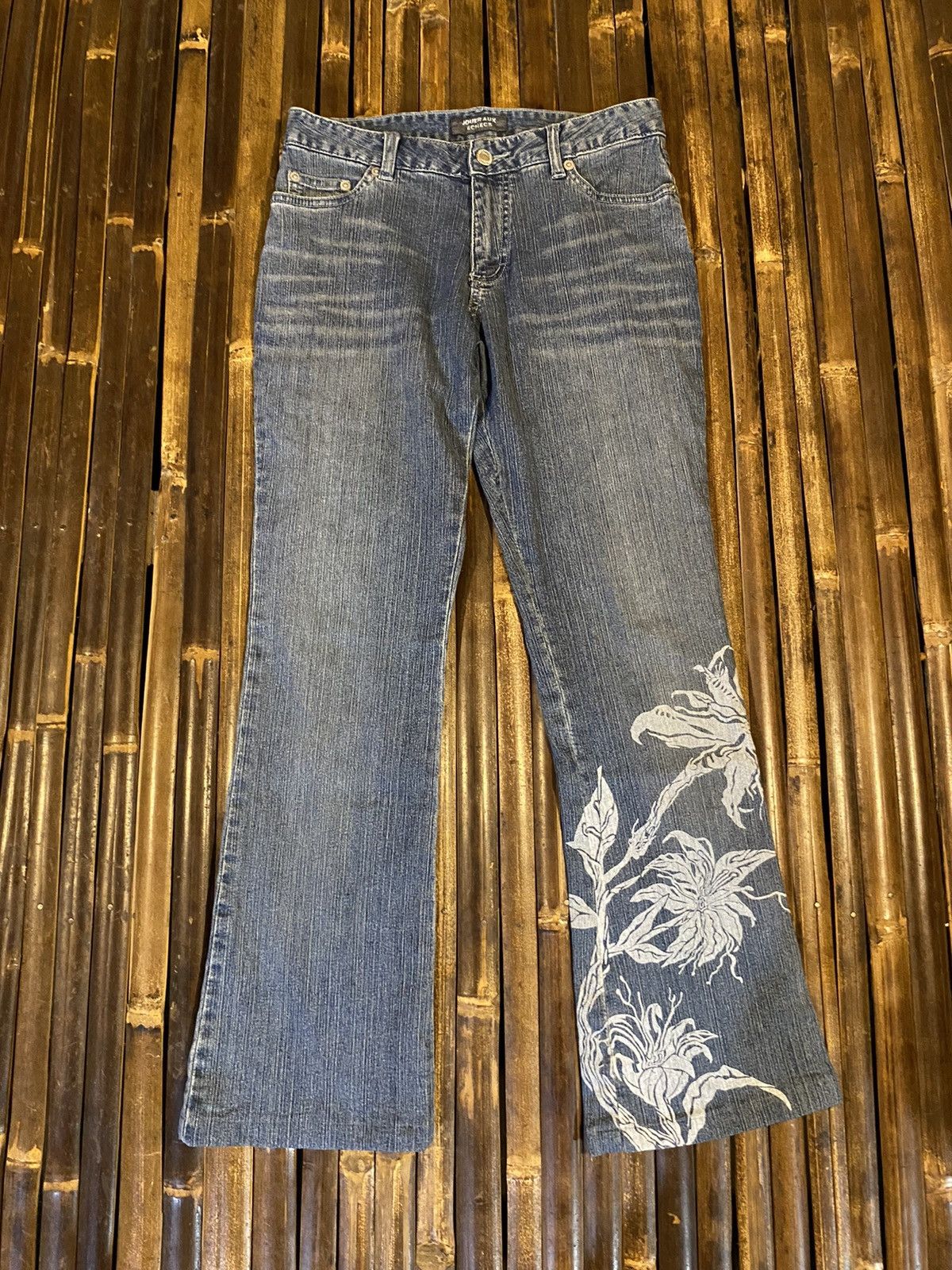 Tornado Mart JOUER AUX ECHECS IFSIXWASNINE STYLE PANTS Size 28" / US 6 / IT 42 - 1 Thumbnail