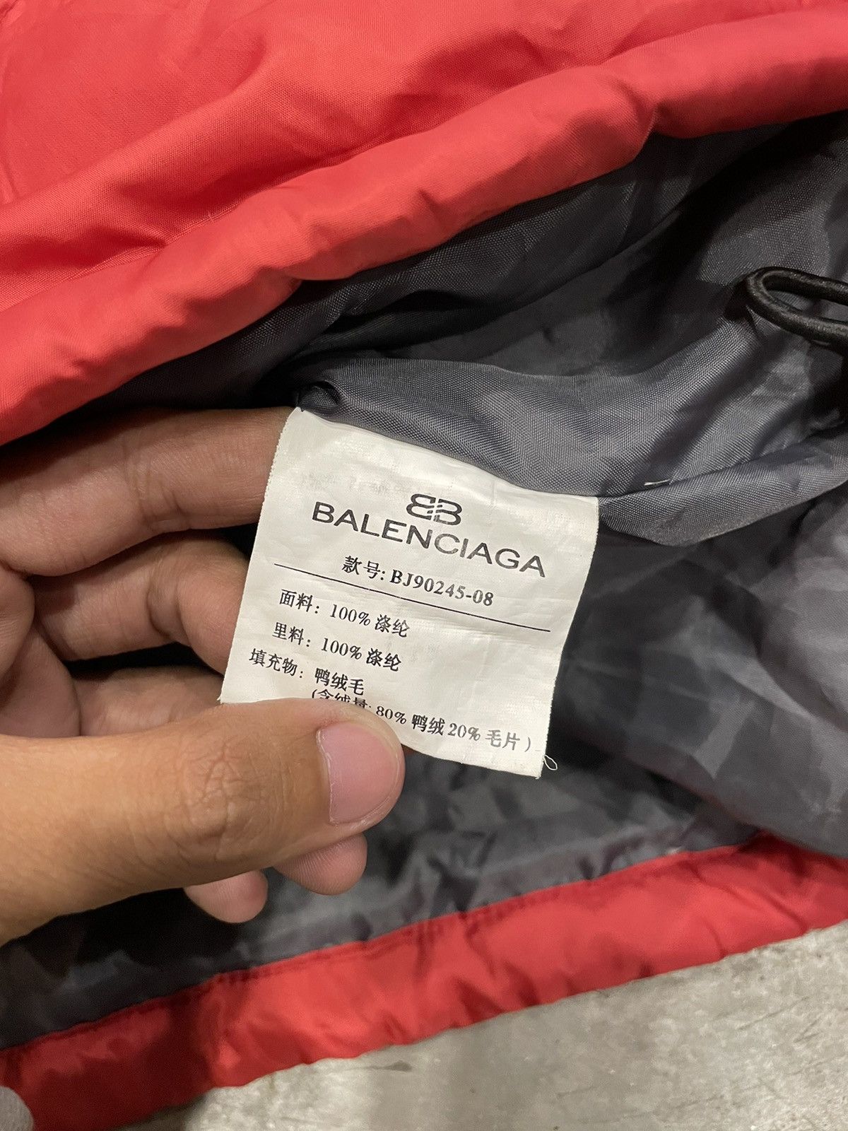 Balenciaga × Vintage Vtg - Balenciaga Parka Jacket Size US XXL / EU 58 / 5 - 6 Thumbnail