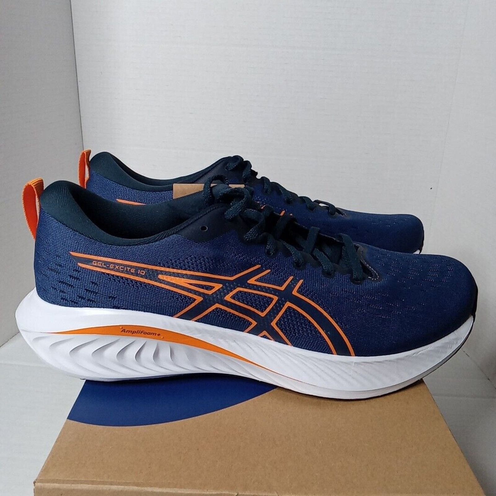 Asics Asics Gel-Excite 10 Running Shoes Men's Size 10 Deep Blue Size US 10 / EU 43 - 3 Thumbnail