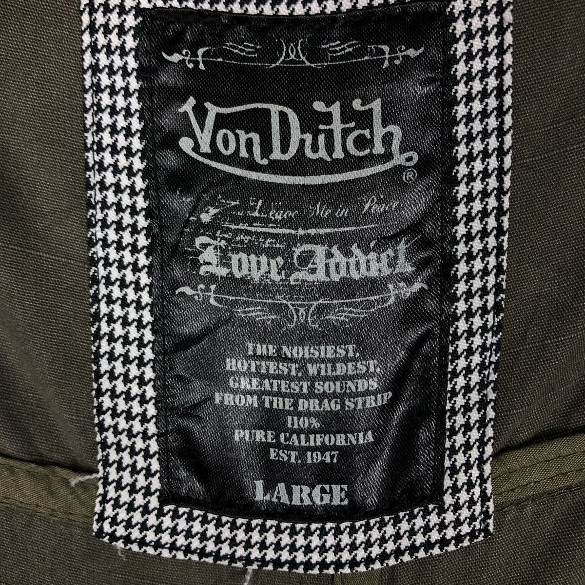 If Six Was Nine 🔥Parachute Biker Jacket Bondage Design Von Dutch Cargo Size US L / EU 52-54 / 3 - 17 Thumbnail
