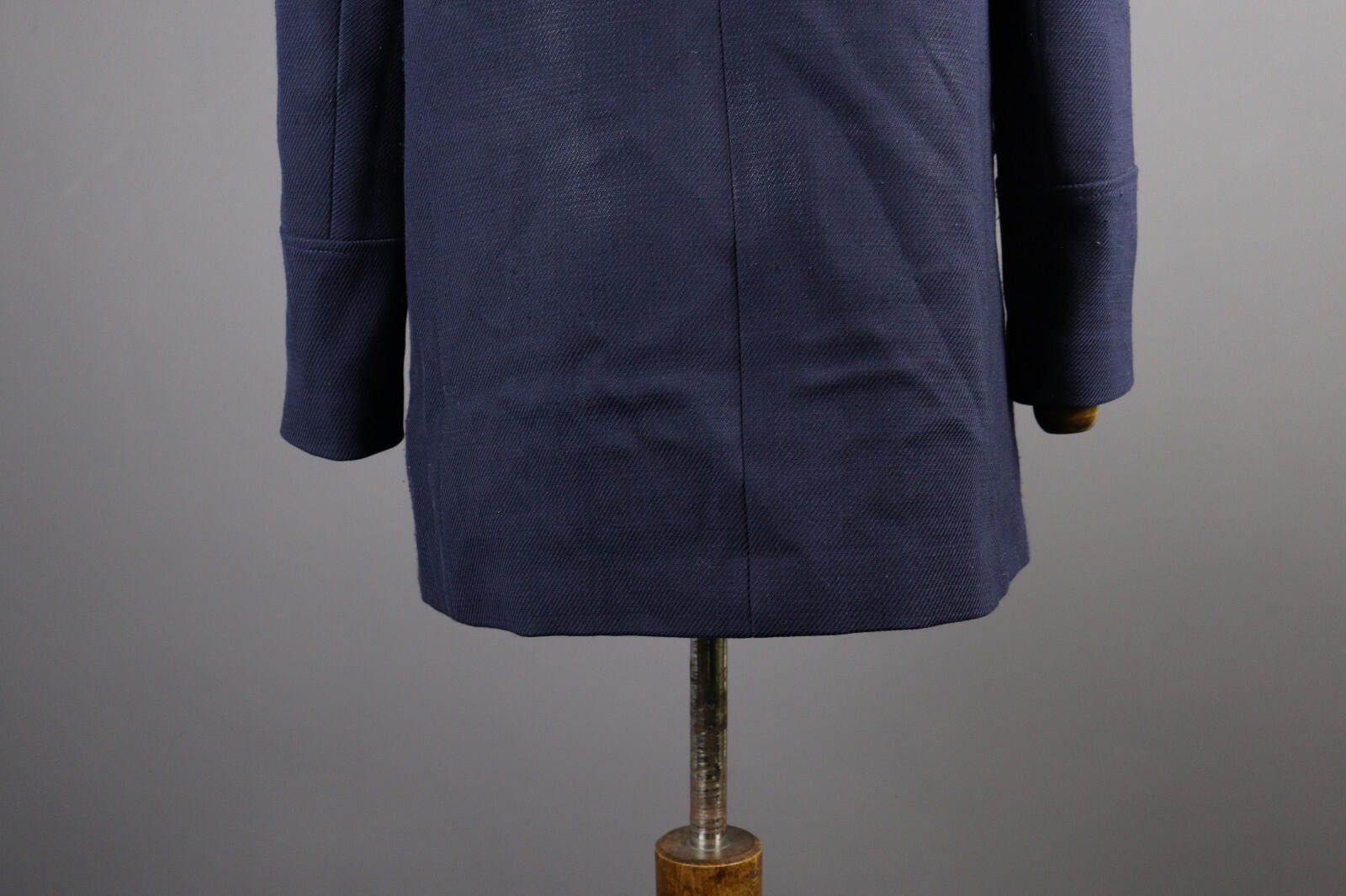 Designer Claudie Pierlot Wool Blue Duffle Coat Winter Jacket Size 40 Size M / US 6-8 / IT 42-44 - 7 Thumbnail