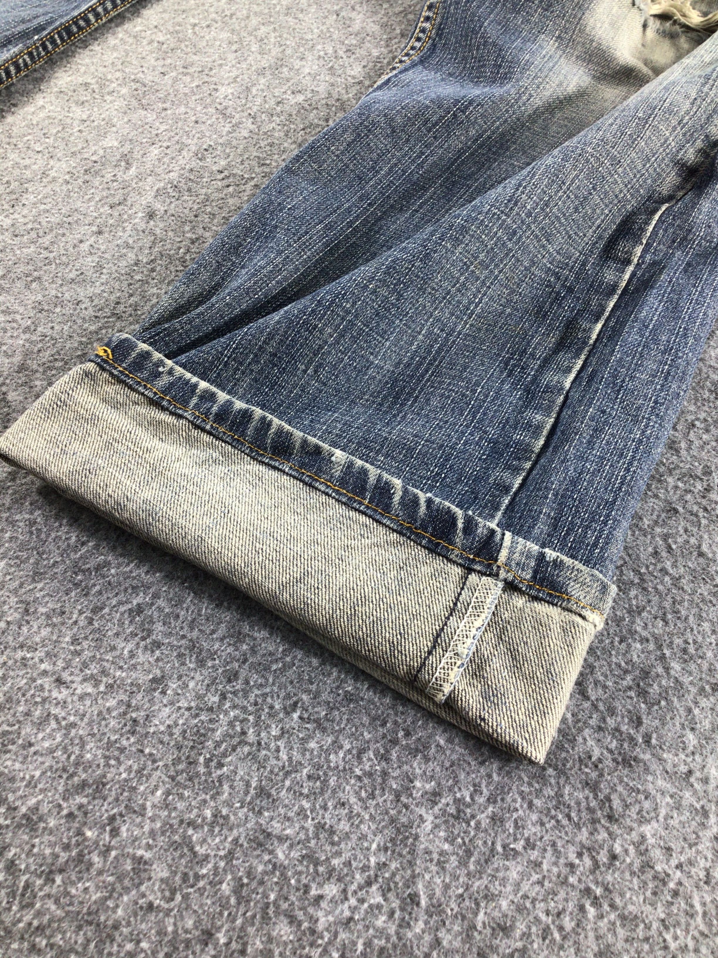 Levi's Vintage Levis 505 Jeans Distressed Faded Blue Denim -J504 Size US 36 / EU 52 - 7 Thumbnail