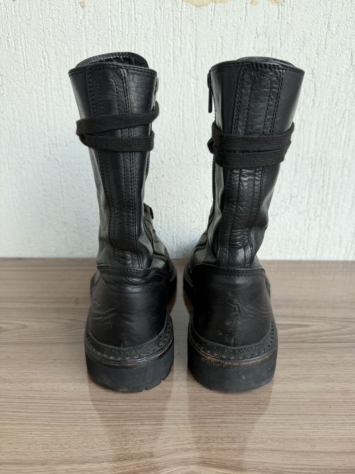 Ann Demeulemeester 🔥rare runaway combat boots Size US 11 / EU 44 - 18 Thumbnail