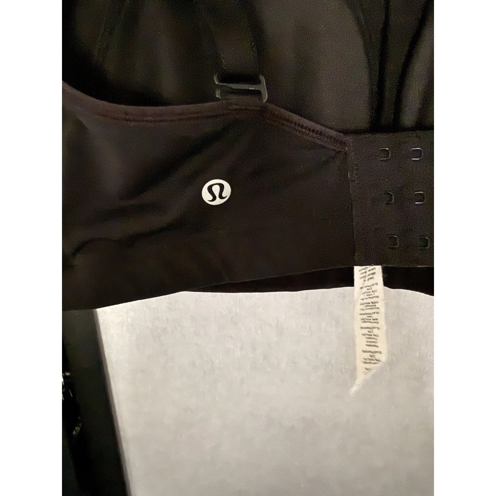 Lululemon Lululemon Black High Support Sports Bra Adj Straps 36DD Size ONE SIZE - 3 Thumbnail