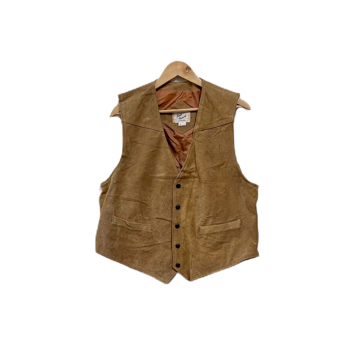 Genuine Leather Vintage Cowboys Genuine leather vest Size US M / EU 48-50 / 2 - 2 Thumbnail