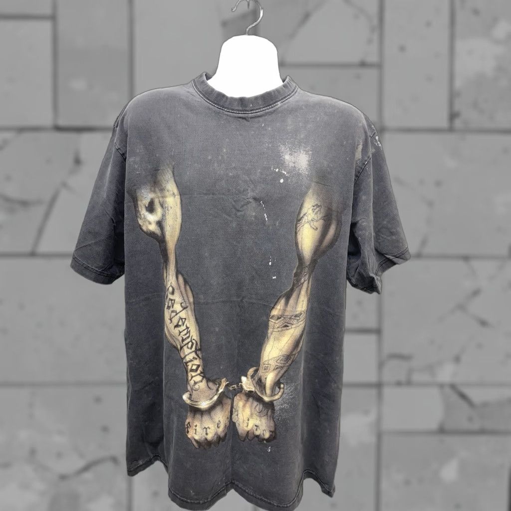 Vintage Phat Doc 100% Cotton Grey Graphic T-Shirt Mens 3XL Size US XXL / EU 58 / 5 - 1 Thumbnail