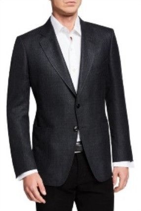 Tom Ford o1loc1c0724 1DYJ40 Jacket in Navy Blue Size US M / EU 48-50 / 2 - 1 Preview