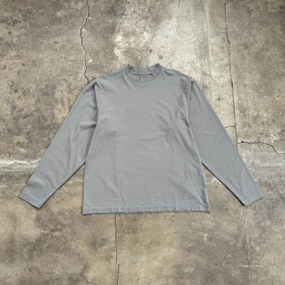 Gap × Yeezy Yzy Gap Gray Oversize Long Sleeve Size US M / EU 48-50 / 2 - 7 Thumbnail