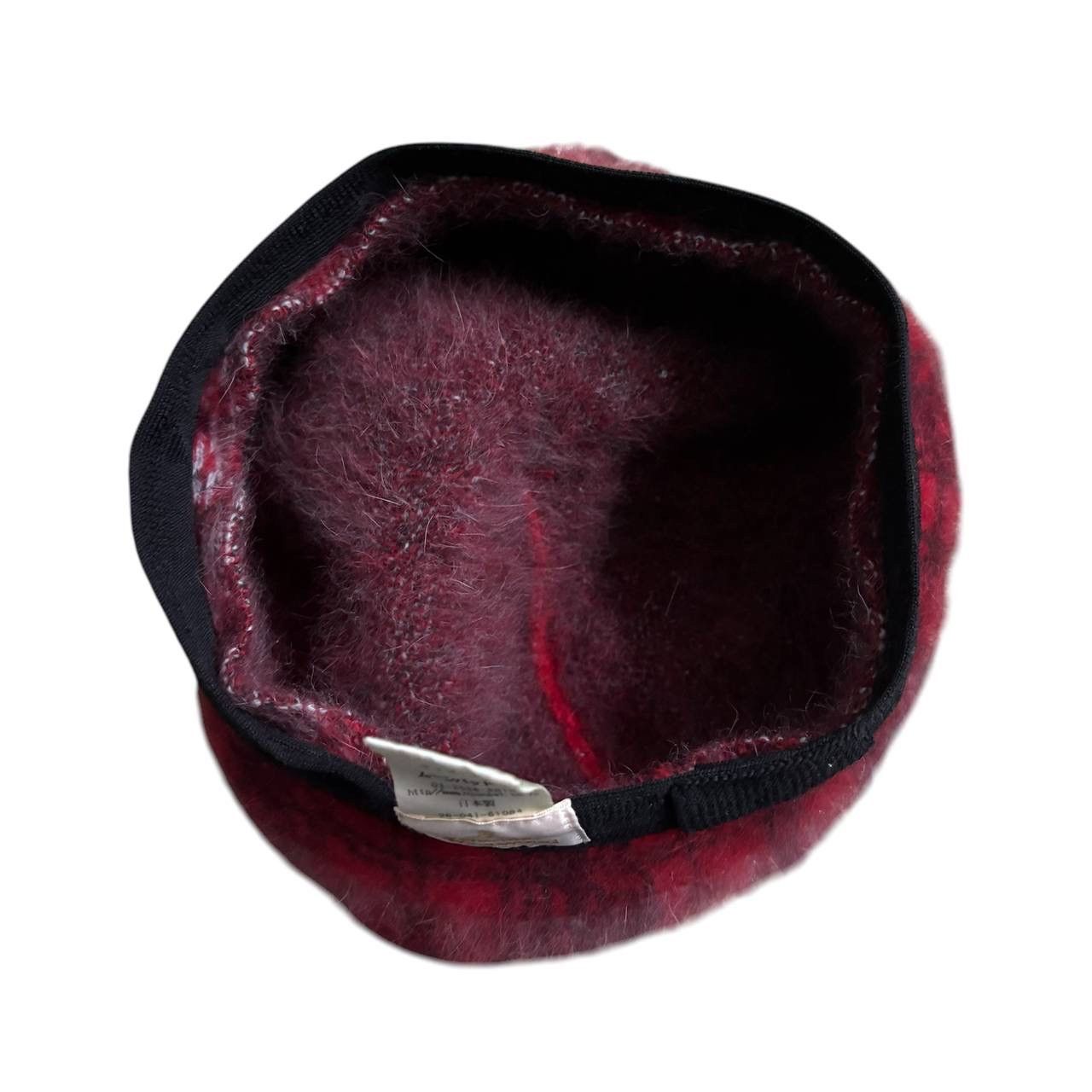 Vivienne Westwood Vivienne Westwood Orb Fur Mohair Beanie Hat Beret Punk Style Size ONE SIZE - 4 Thumbnail