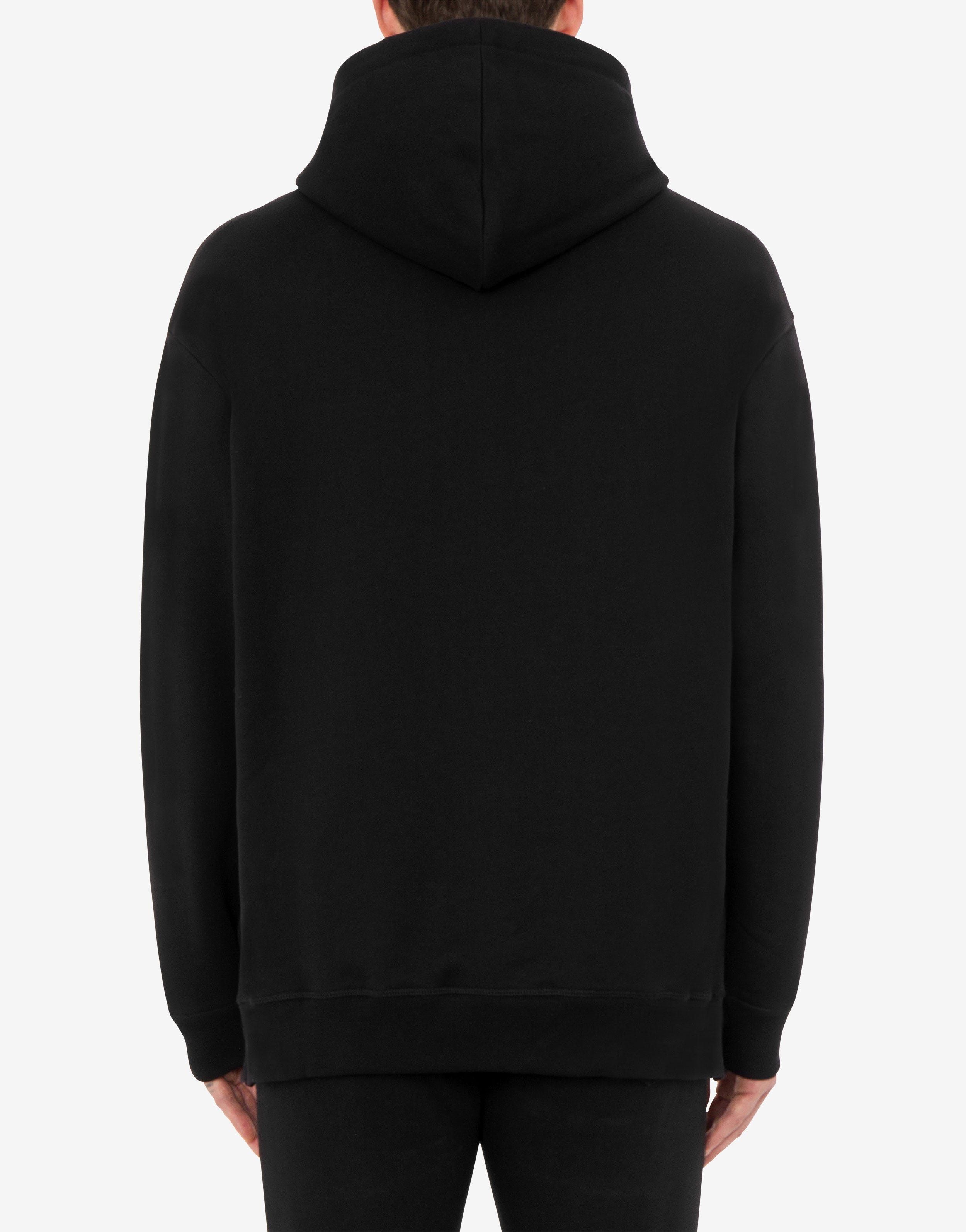 Moschino o1y0225 Logo Hoodie in Black Size US S / EU 44-46 / 1 - 4 Thumbnail