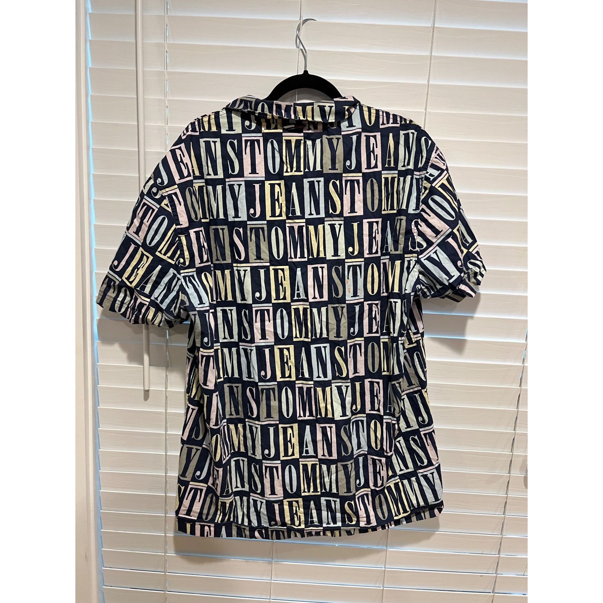 Tommy Hilfiger Vintage Tommy Hilfiger Jeans Short Sleeve Button Up Shirt - Size US XXL / EU 58 / 5 - 4 Thumbnail