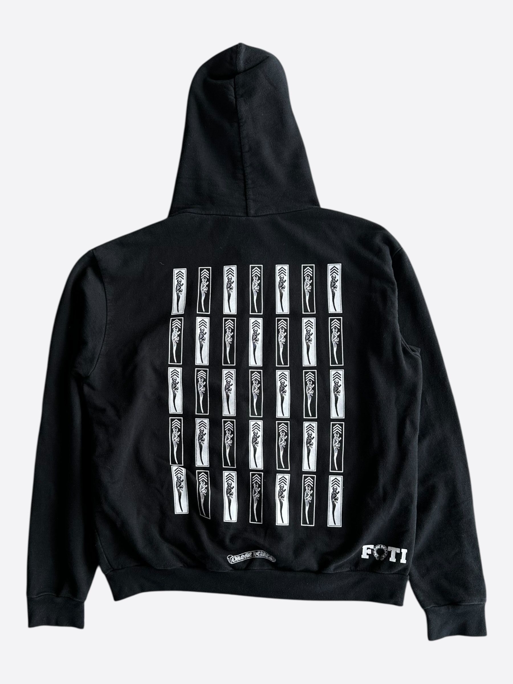 Chrome Hearts Chrome Hearts Black Multicolor Foti Zip Up Hoodie Size US M / EU 48-50 / 2 - 2 Thumbnail