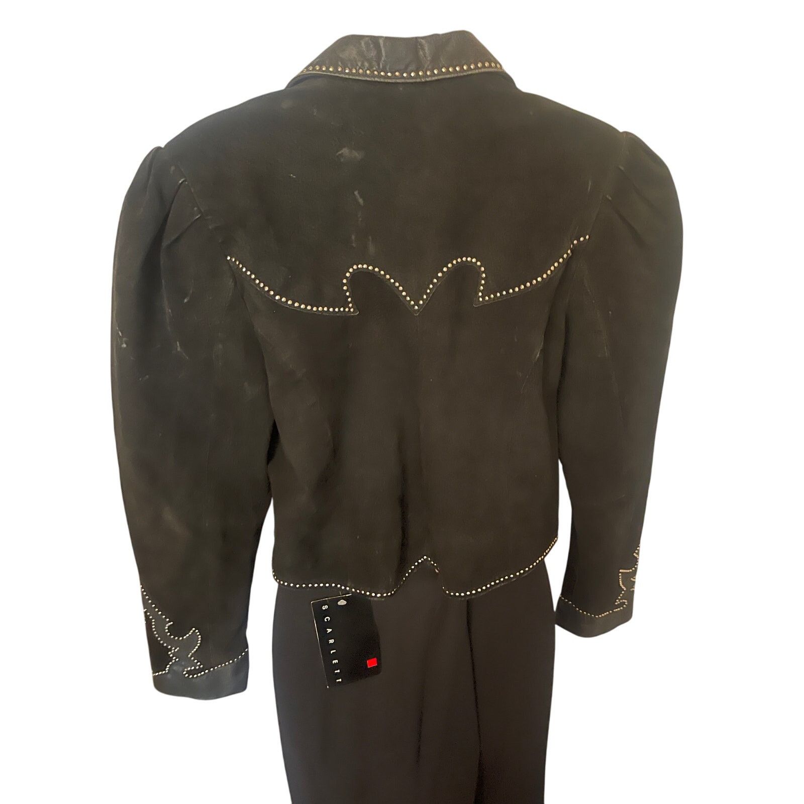 Diamond Leather Collection Vintage Diamond Leathers Western Jacket – Genuine Leather Size M / US 6-8 / IT 42-44 - 4 Thumbnail