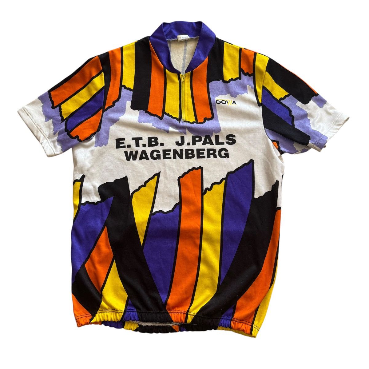 Vintage Vintage Gowa Men's Cycling Jersey 90s Wagenberg Dutch XL Size US XL / EU 56 / 4 - 1 Thumbnail