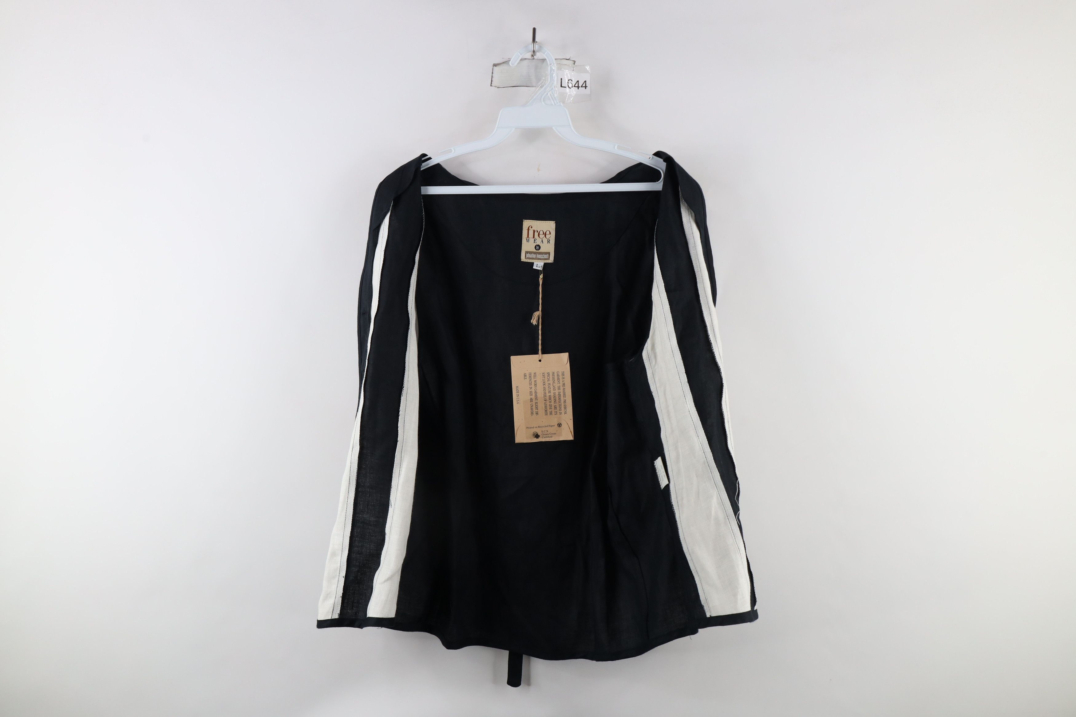 Vintage Deadstock Vintage 90s Lagenlook Button Vest Jacket USA Size L / US 10 / IT 46 - 8 Thumbnail