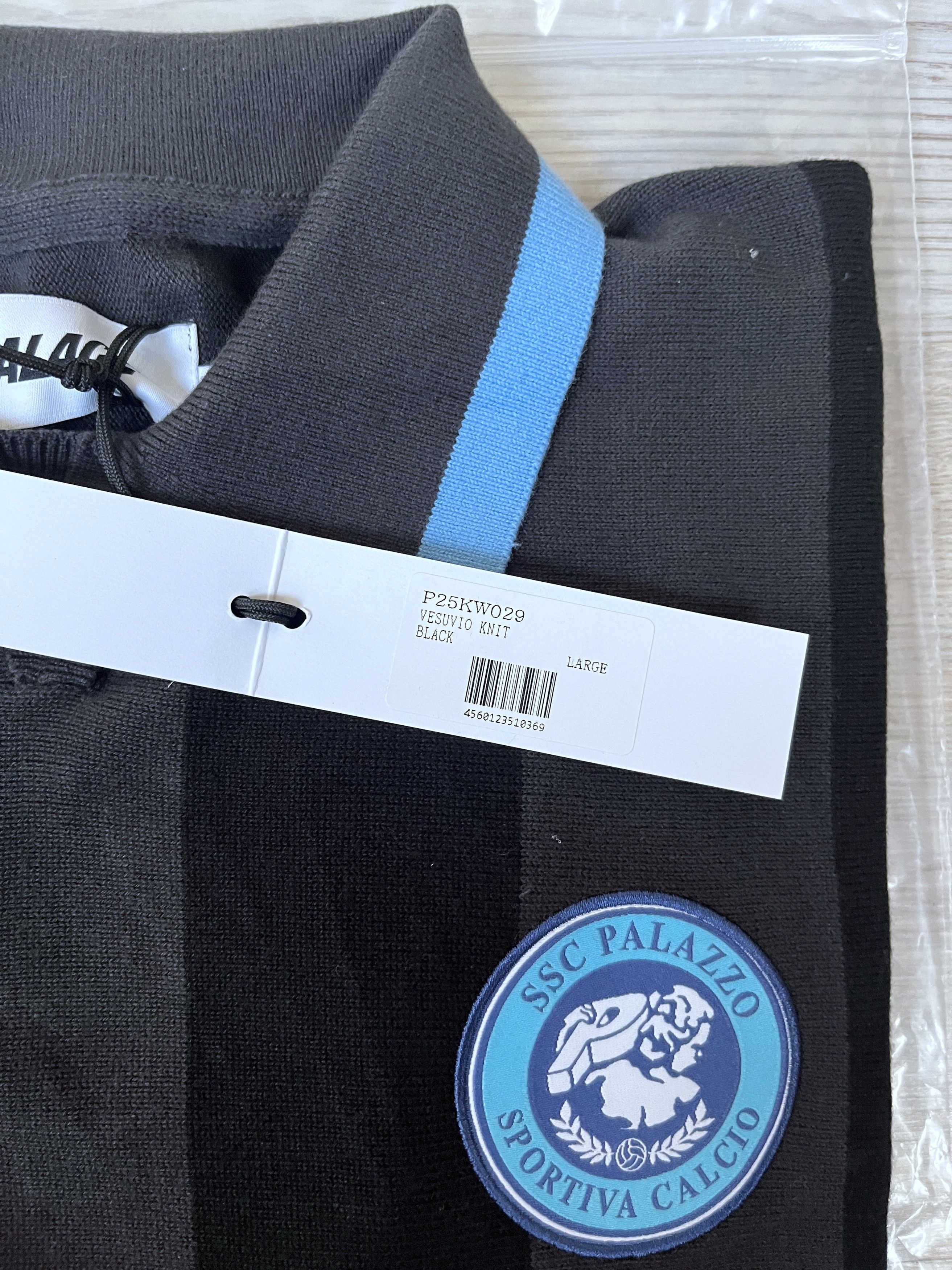 Palace Palace Vesuvio Knit Jersey Kit Black in L Size US L / EU 52-54 / 3 - 4 Thumbnail