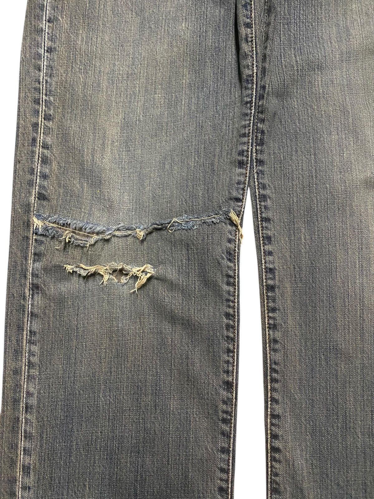Wrangler Wrangler Authentic Western geams Distressed Loose Jeans Size US 30 / EU 46 - 7 Thumbnail