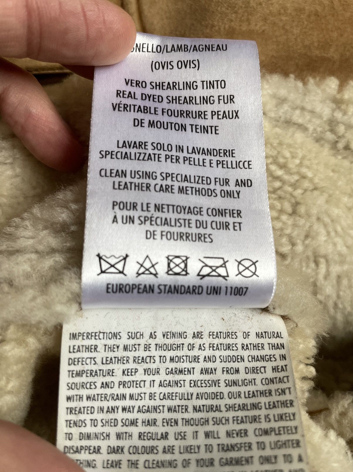 Alexander McQueen Alexander McQueen Shearling Flight Jacket Size US M / EU 48-50 / 2 - 9 Thumbnail