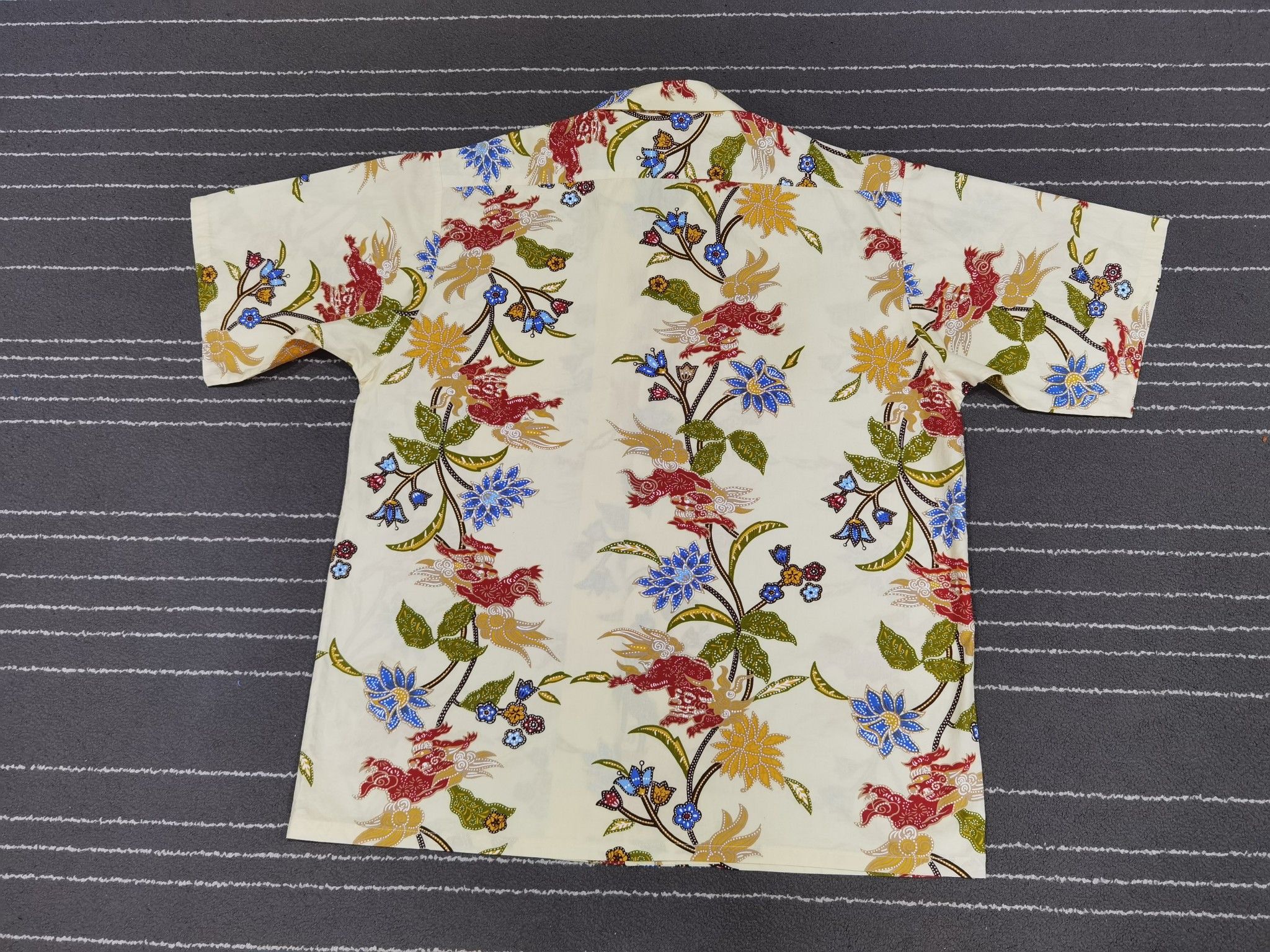 Japanese Brand Vintage batik Japanese dragon motif XL 1993 Size US XL / EU 56 / 4 - 6 Thumbnail