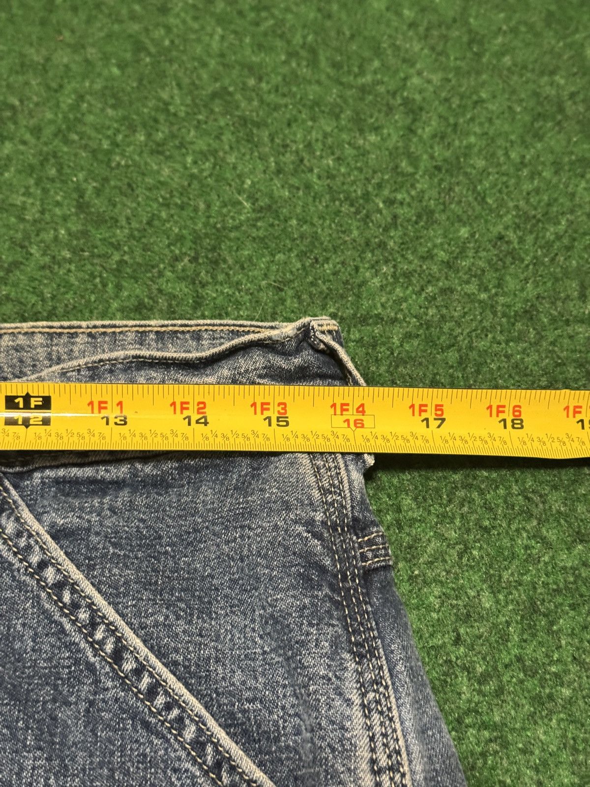 Vintage Vintage 90s Carpenter Baggy Wide Leg Skater 32x30 Jeans Size US 32 / EU 48 - 6 Thumbnail