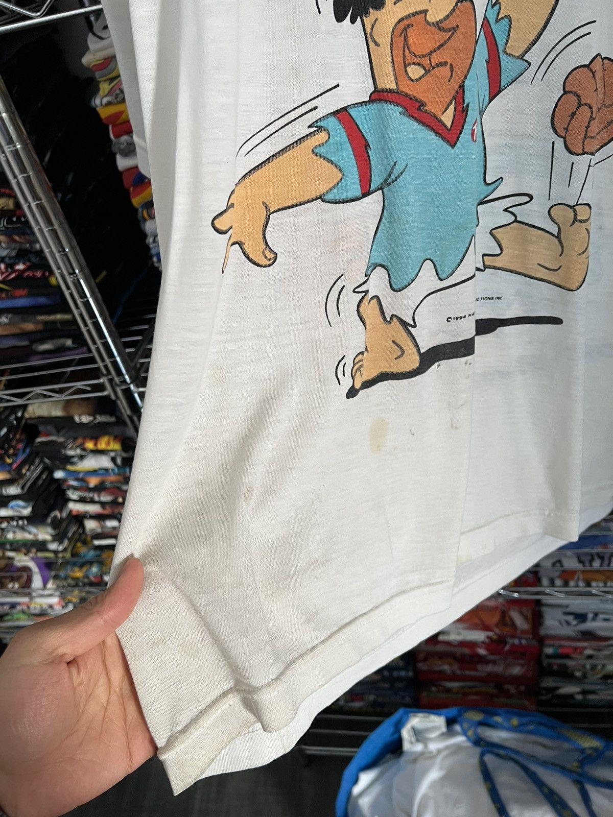 Cartoon Network 1994 Flintstones Fred Post Yabadaba Deliciosos Hanna Barbera Size US XL / EU 56 / 4 - 4 Thumbnail