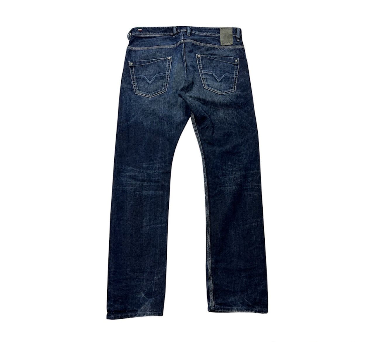 Diesel Vintage Diesel y2k distressed denim jeans blue eyecons pants Size US 34 / EU 50 - 2 Thumbnail