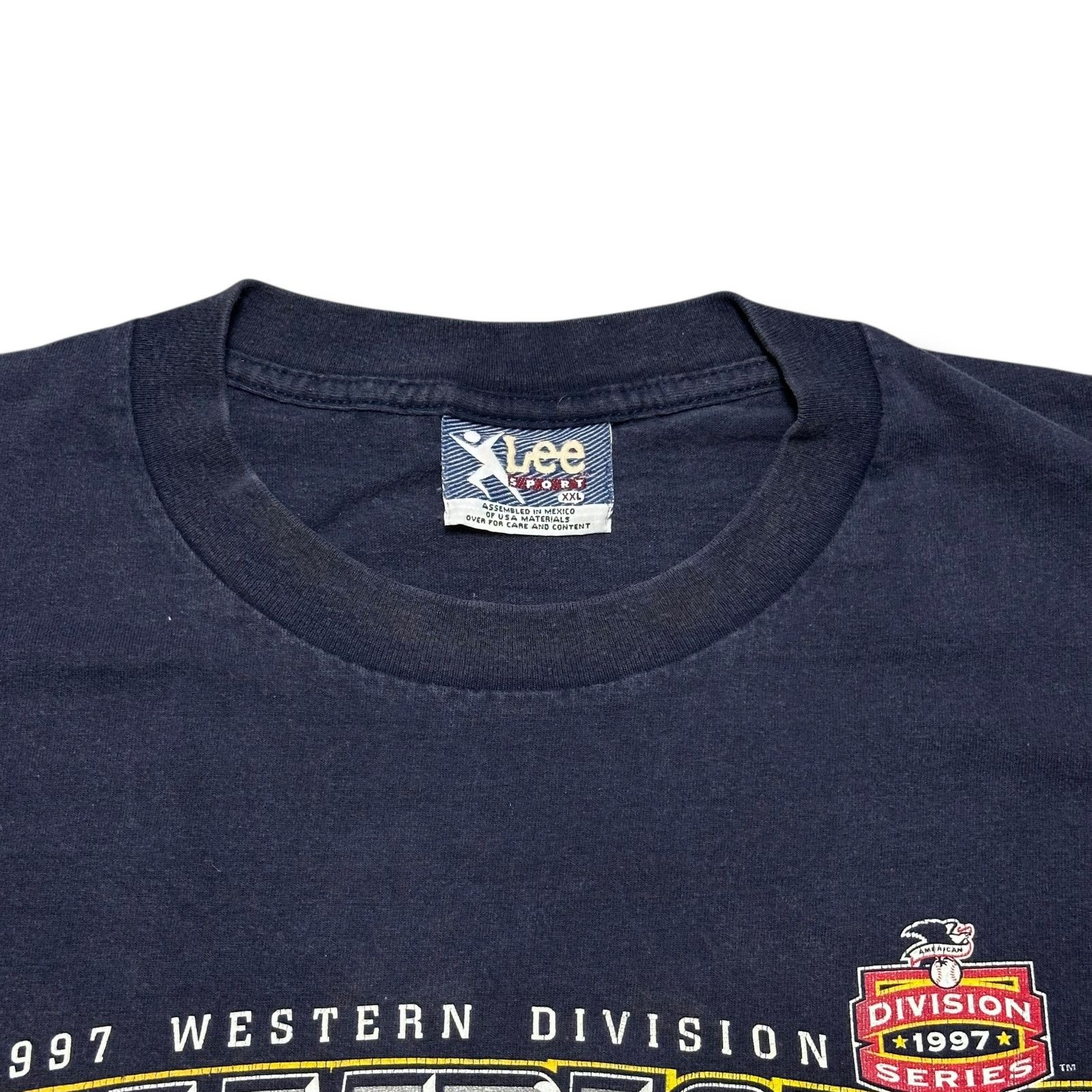 MLB × Vintage Vintage 90s Seattle Mariners Western Division Champs Tee Size US XXL / EU 58 / 5 - 2 Thumbnail