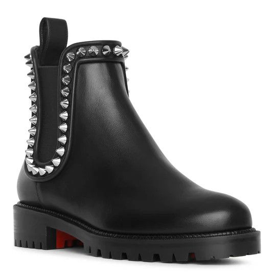 Christian Louboutin o1s1wg110924 Ankle Boots in Black Size US 7 / IT 37 - 2 Thumbnail