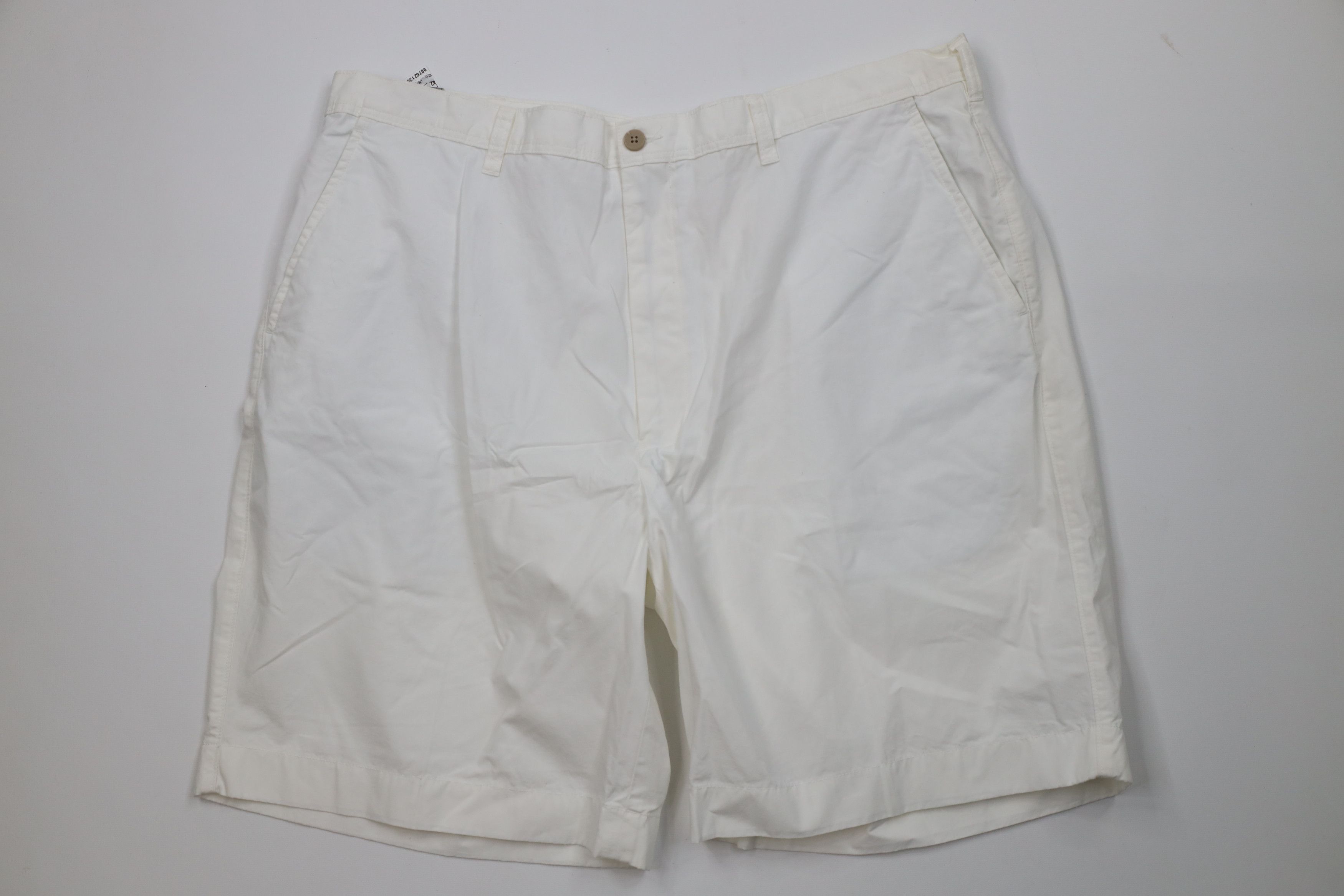 Jos. A. Bank Deadstock Vintage Jos A Bank Golfing Golf Chino Shorts White Size US 42 / EU 58 - 1 Thumbnail