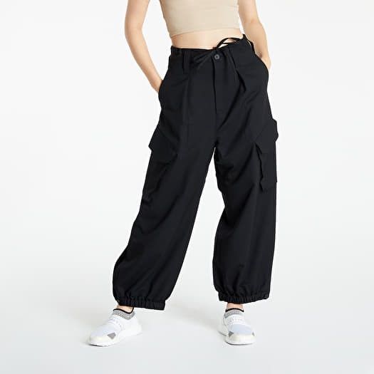 Y-3 CLASSIC REFINED WOOL STRETCH CARGO PANTS