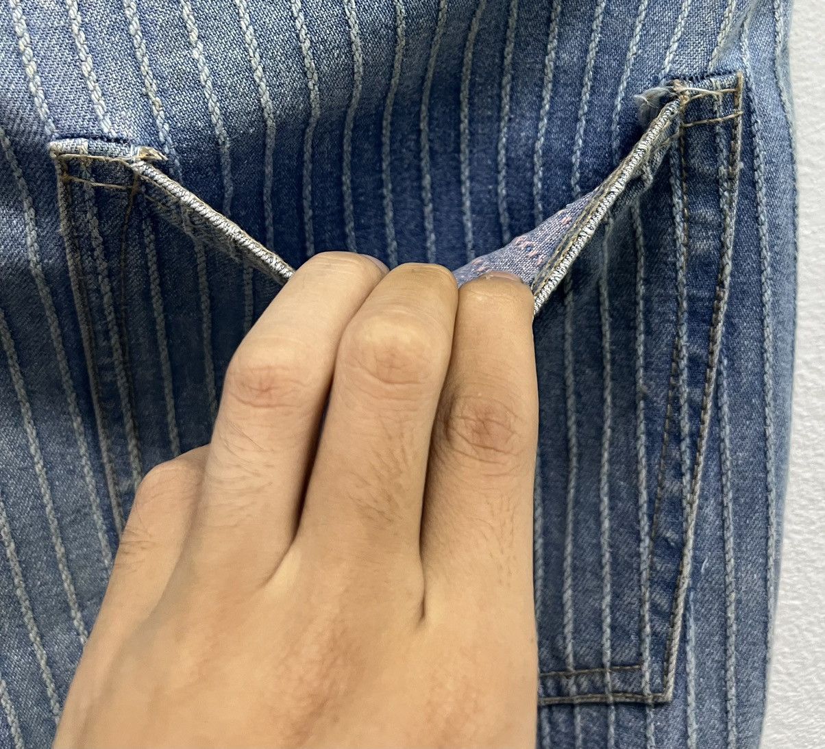 Japanese Brand × Vintage VINTAGE BLUE WAY MODERN VINTAGE DENIM PANTS Size US 31 - 12 Thumbnail