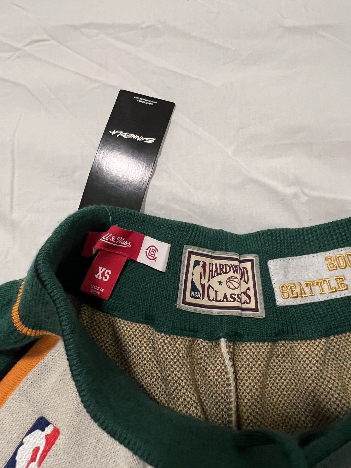 Mitchell & Ness × NBA Mitchell & Ness x CLOT NBA Shorts Seattle Supersonics Size US 28 / EU 44 - 5 Thumbnail
