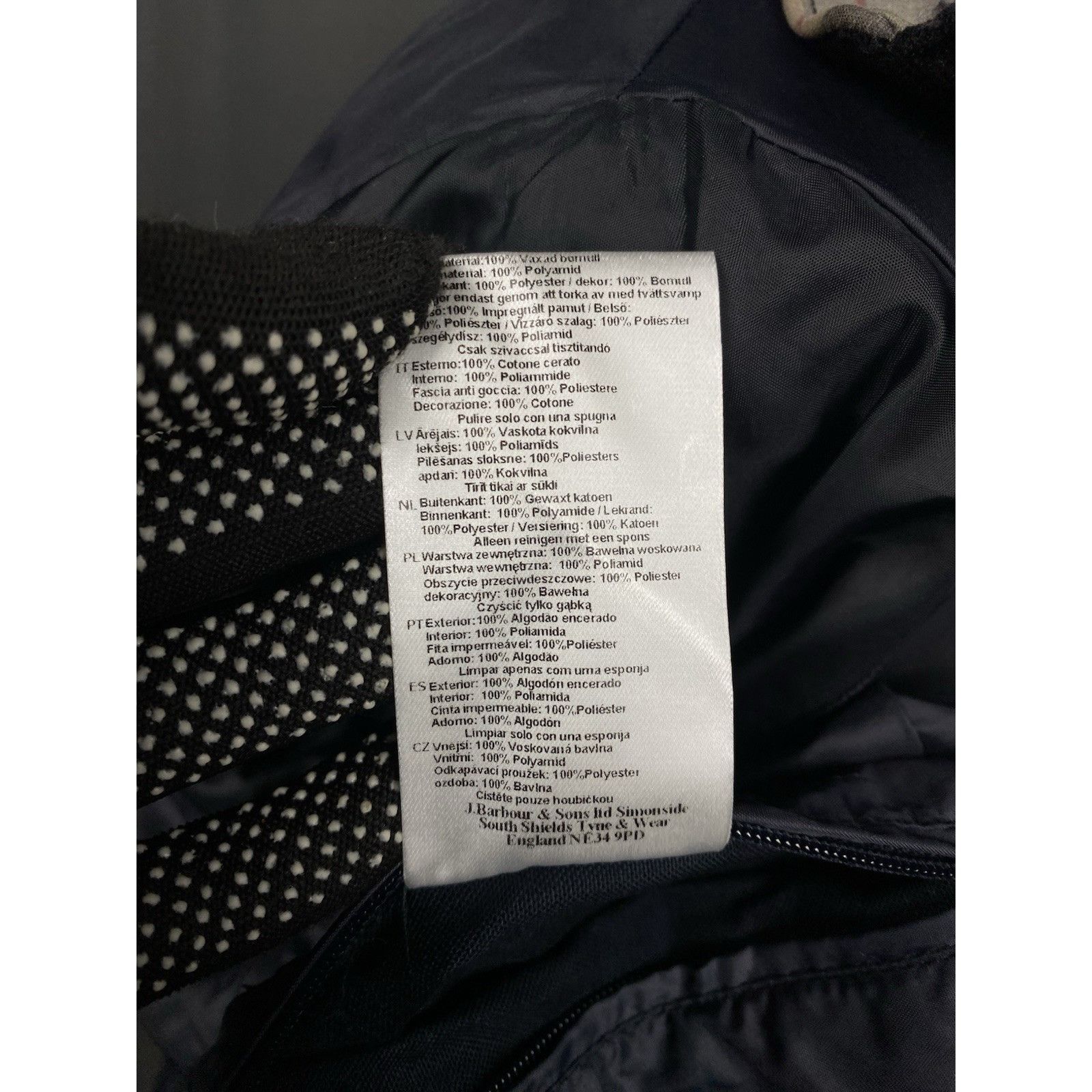 Barbour Barbour Tartan Check Women's Beige Waxed Jacket Size UK 10 U Size L / US 10 / IT 46 - 15 Thumbnail