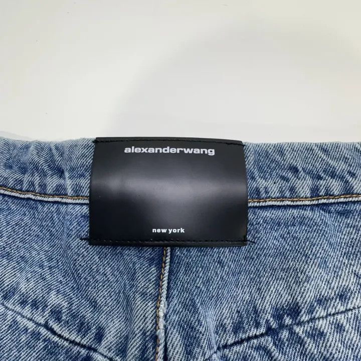 Alexander Wang Alexander Wang Zipper High-Waist Denim Skirt - Size 25" / US 0 / IT 36 - 7 Thumbnail