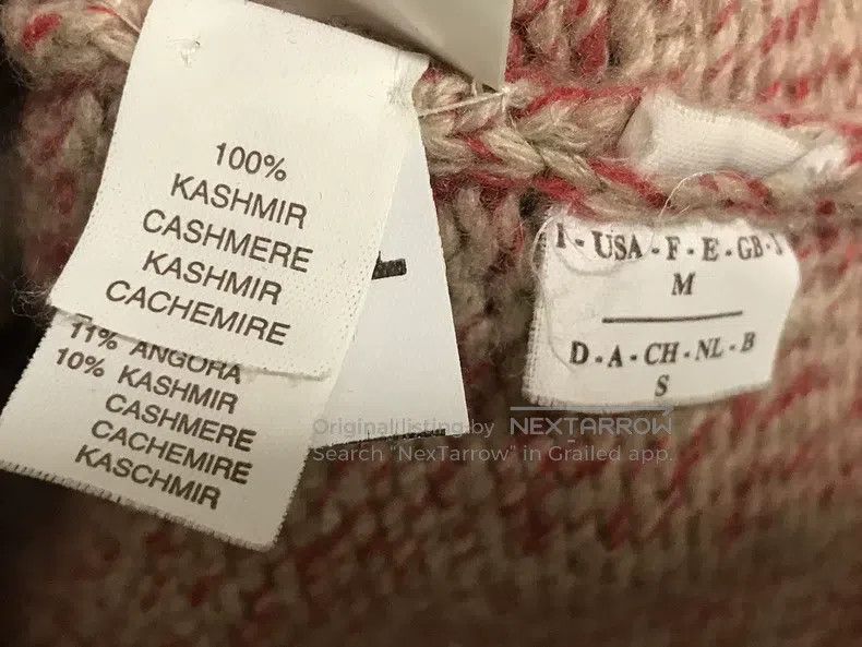 Brunello Cucinelli Brunello Cucinelli Chunky cashmere wool sweater and scarf Size M / US 6-8 / IT 42-44 - 7 Thumbnail