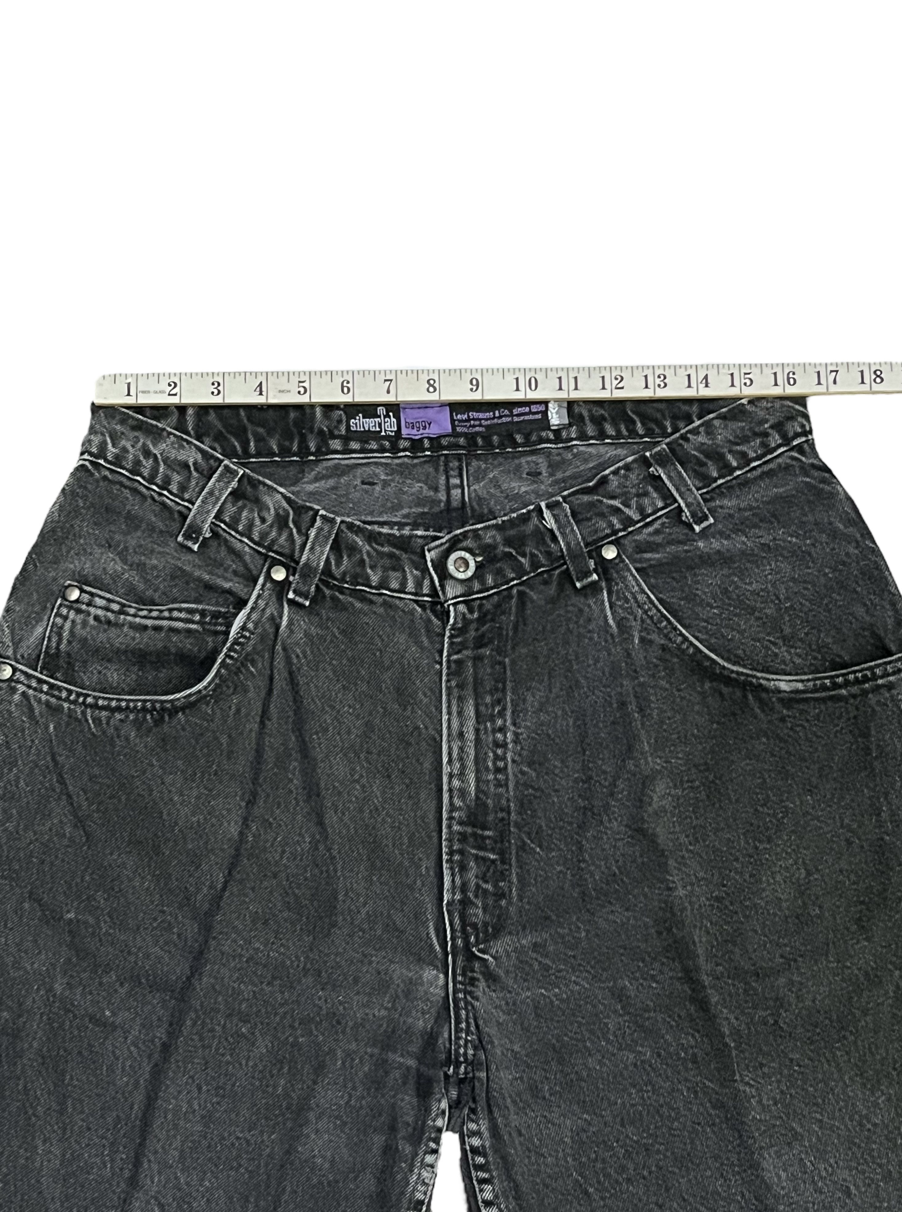 Levi's Made & Crafted VINTAGE 90’s LEVI’S SILVERTAB BAGGY MADE IN USA HIP HOP JNCO Size US 33 - 15 Thumbnail