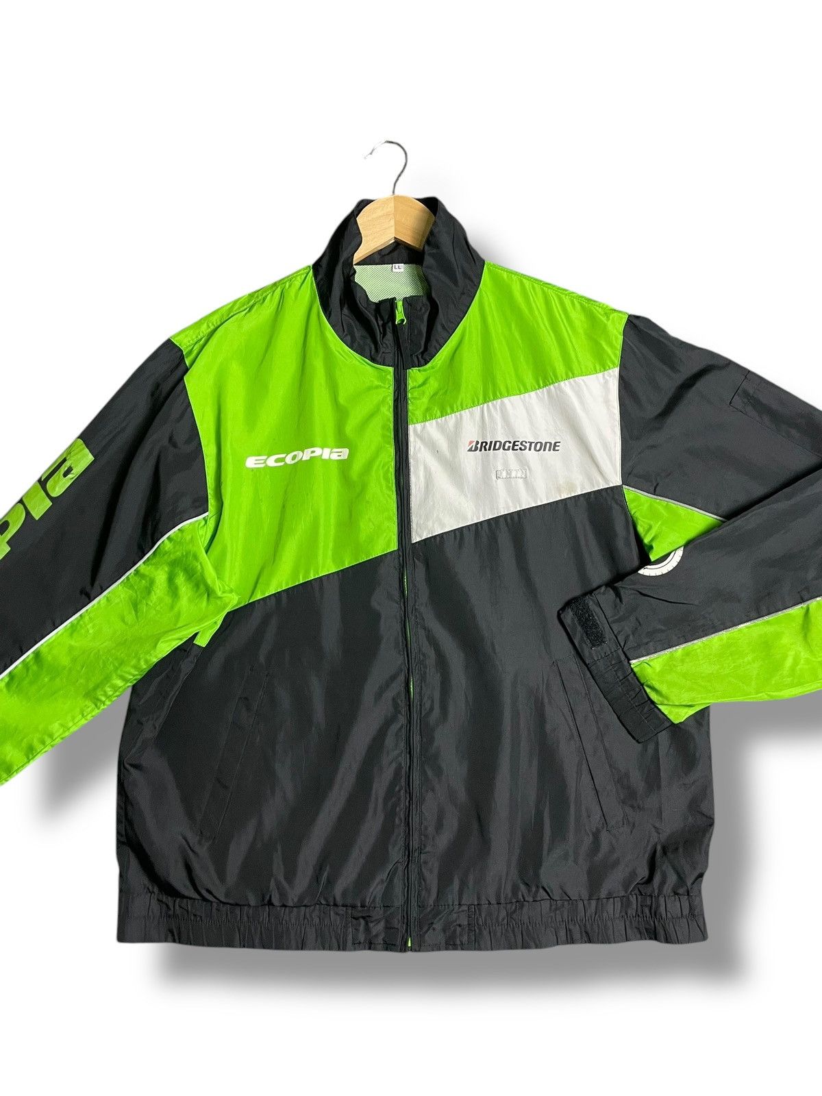 Japanese Brand × Sports Specialties × Vintage Bridgestone x Ecopia Men’s Windbreaker (25) Size US L / EU 52-54 / 3 - 2 Thumbnail