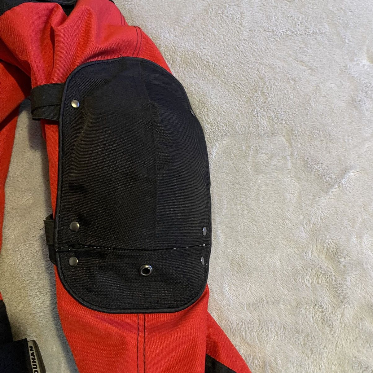Other Duhan Motor Sports Racing Jacket Mens Medium Red Padded Size US M / EU 48-50 / 2 - 11 Thumbnail