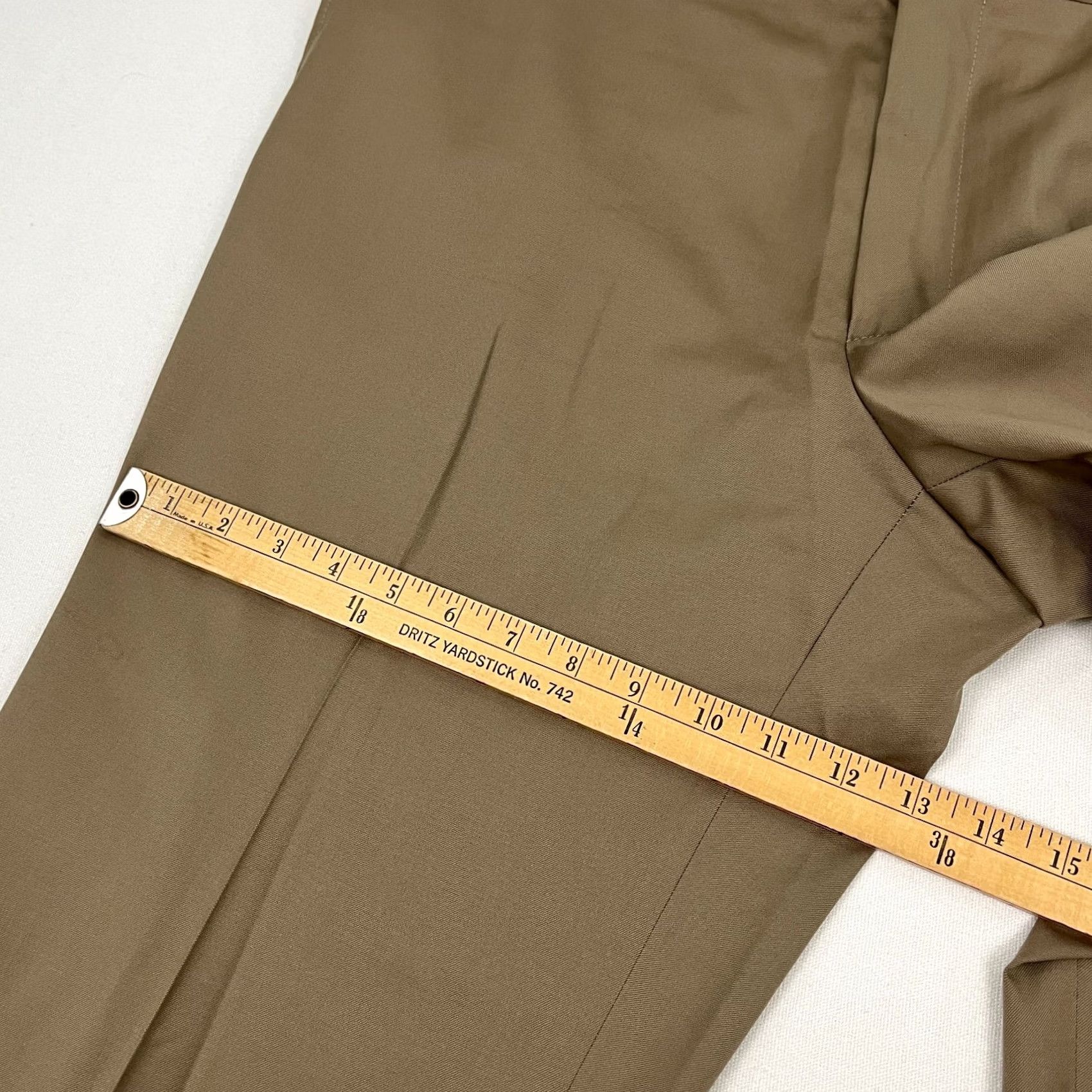 Vintage VINTAGE Hugo Boss Dress Pants Men 38 x 32 James Brown Straight Brown Wool Trousers Slack Size US 38 / EU 54 - 7 Thumbnail