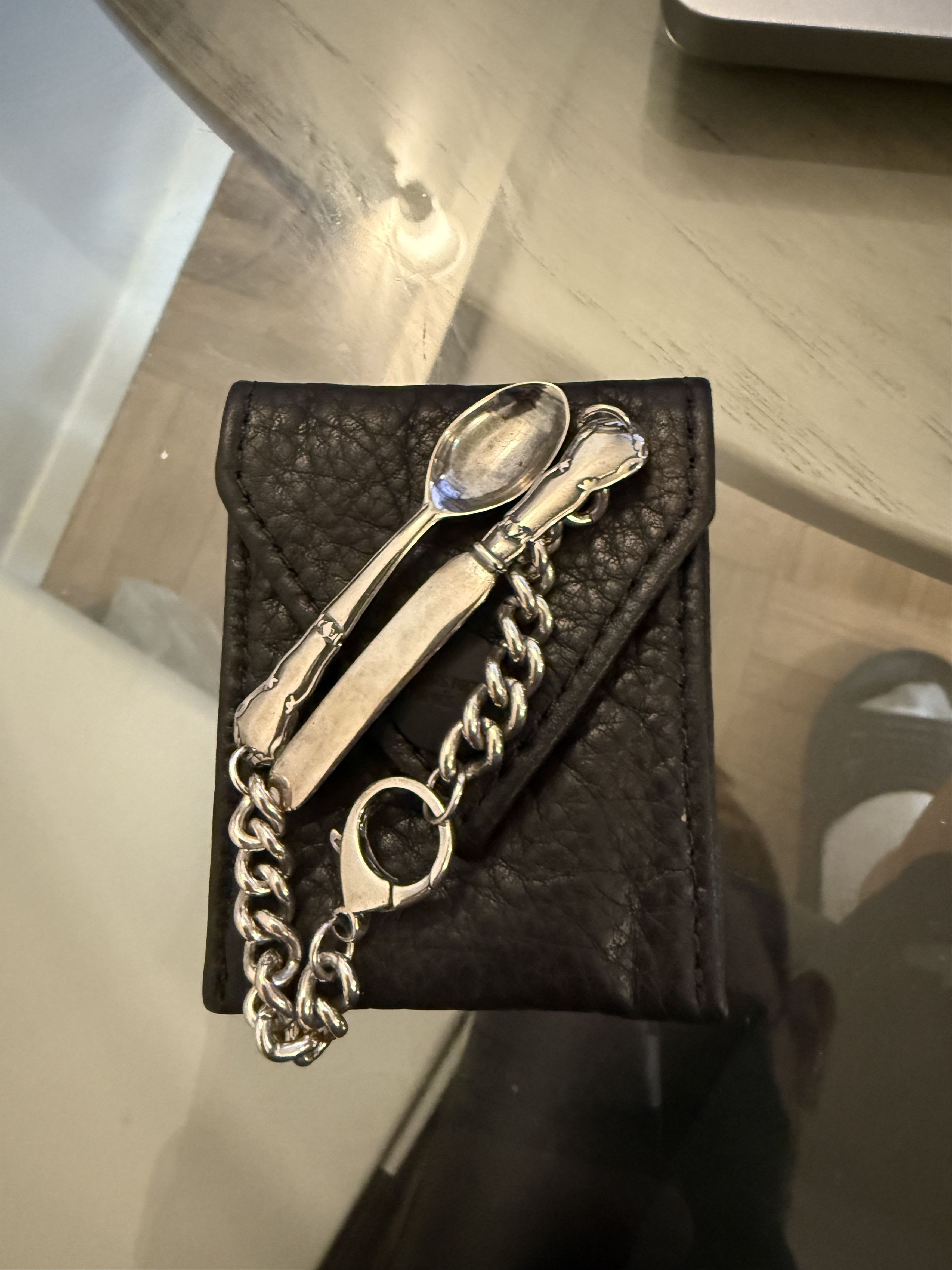 Enfants Riches Deprimes Enfants Riches Deprimes Spoon And Knife Bracelet Silver Size ONE SIZE - 3 Thumbnail