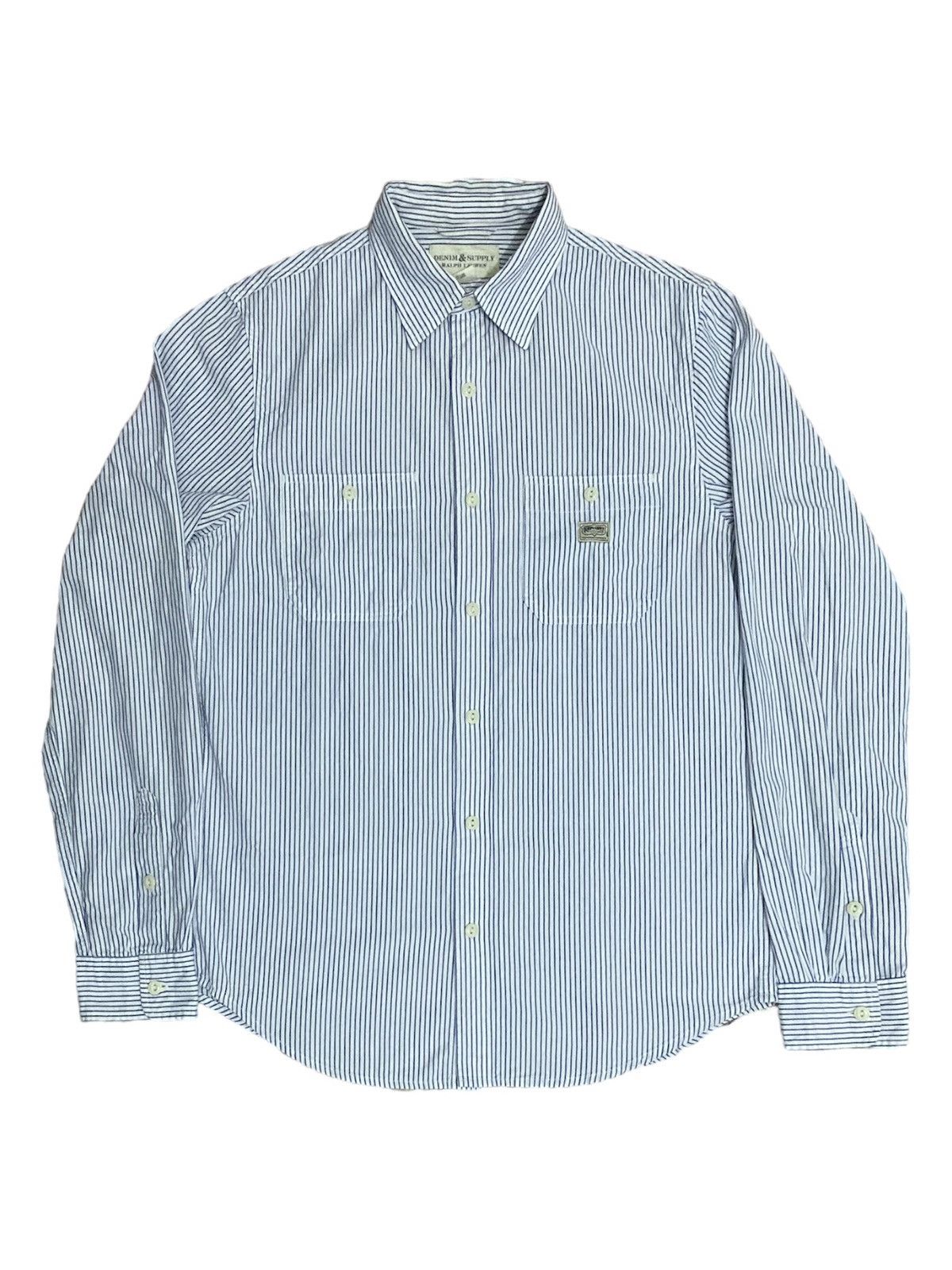 Denim & Supply Ralph Lauren Striped Double Pocket Shirt