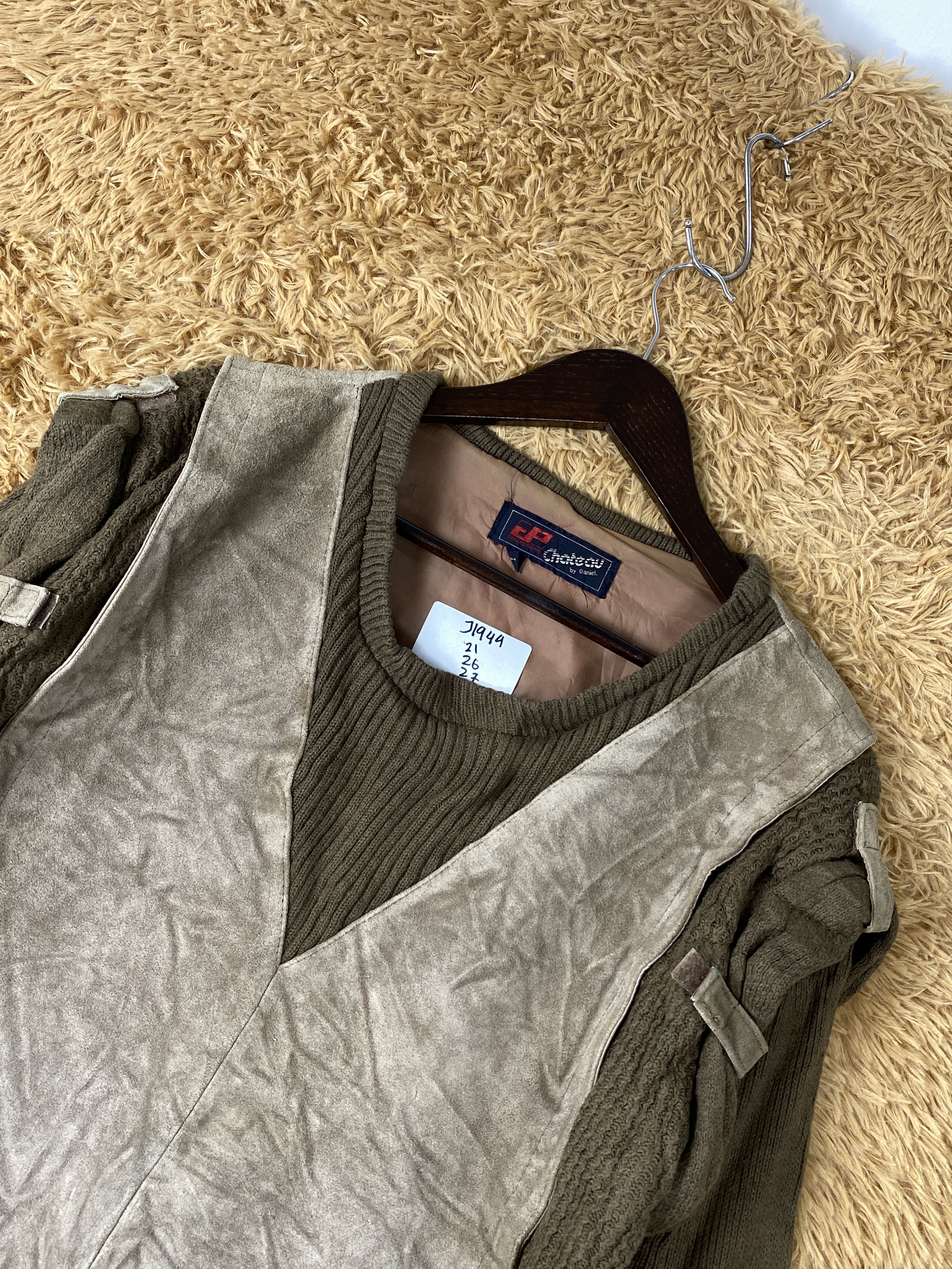 Other Vintage Chateau By Daniel Knitwear and Leather J1944 Size US S / EU 44-46 / 1 - 2 Thumbnail