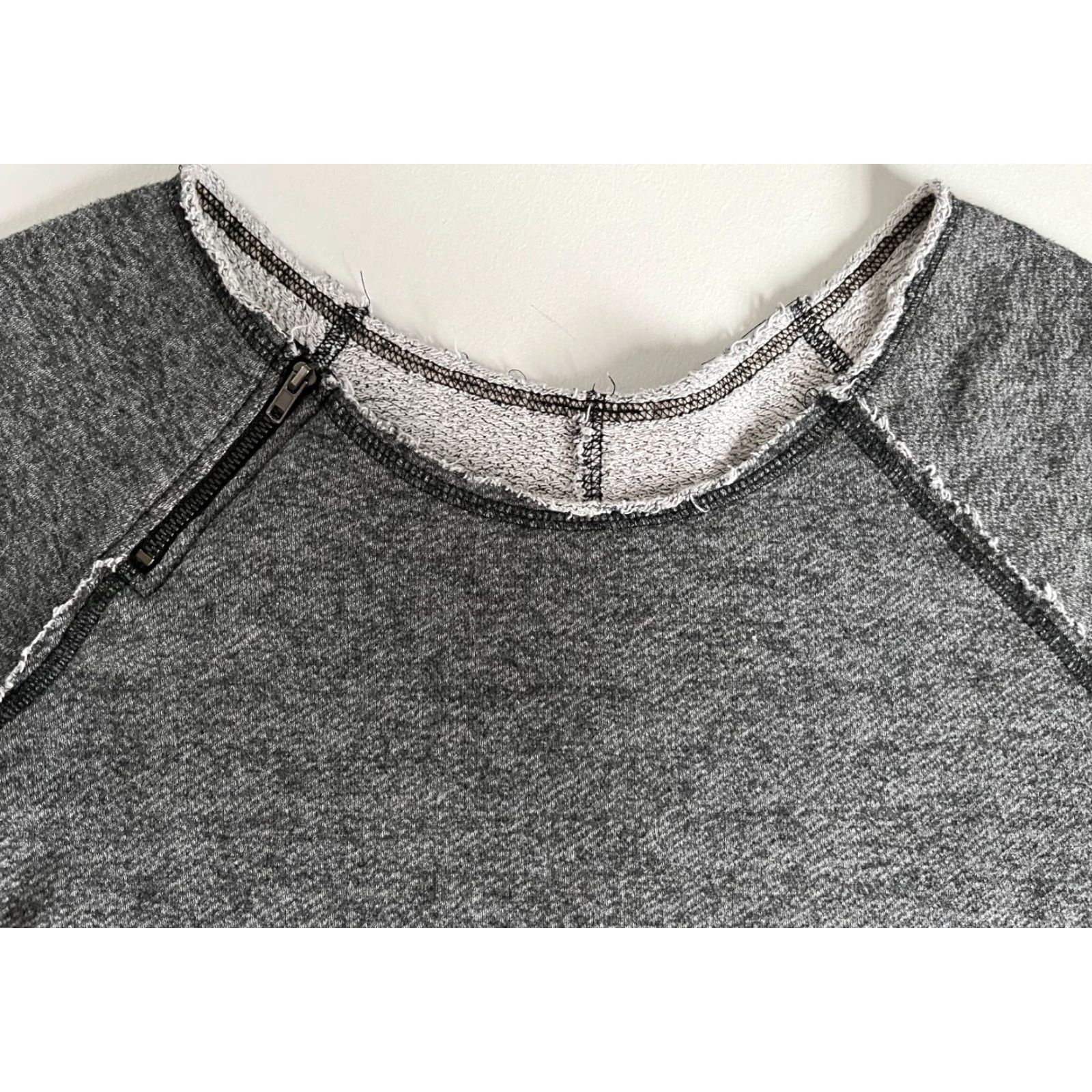 Vintage Vimmia Women's French Terry Sweatshirt Side Zip Sz S Size S / US 4 / IT 40 - 7 Thumbnail