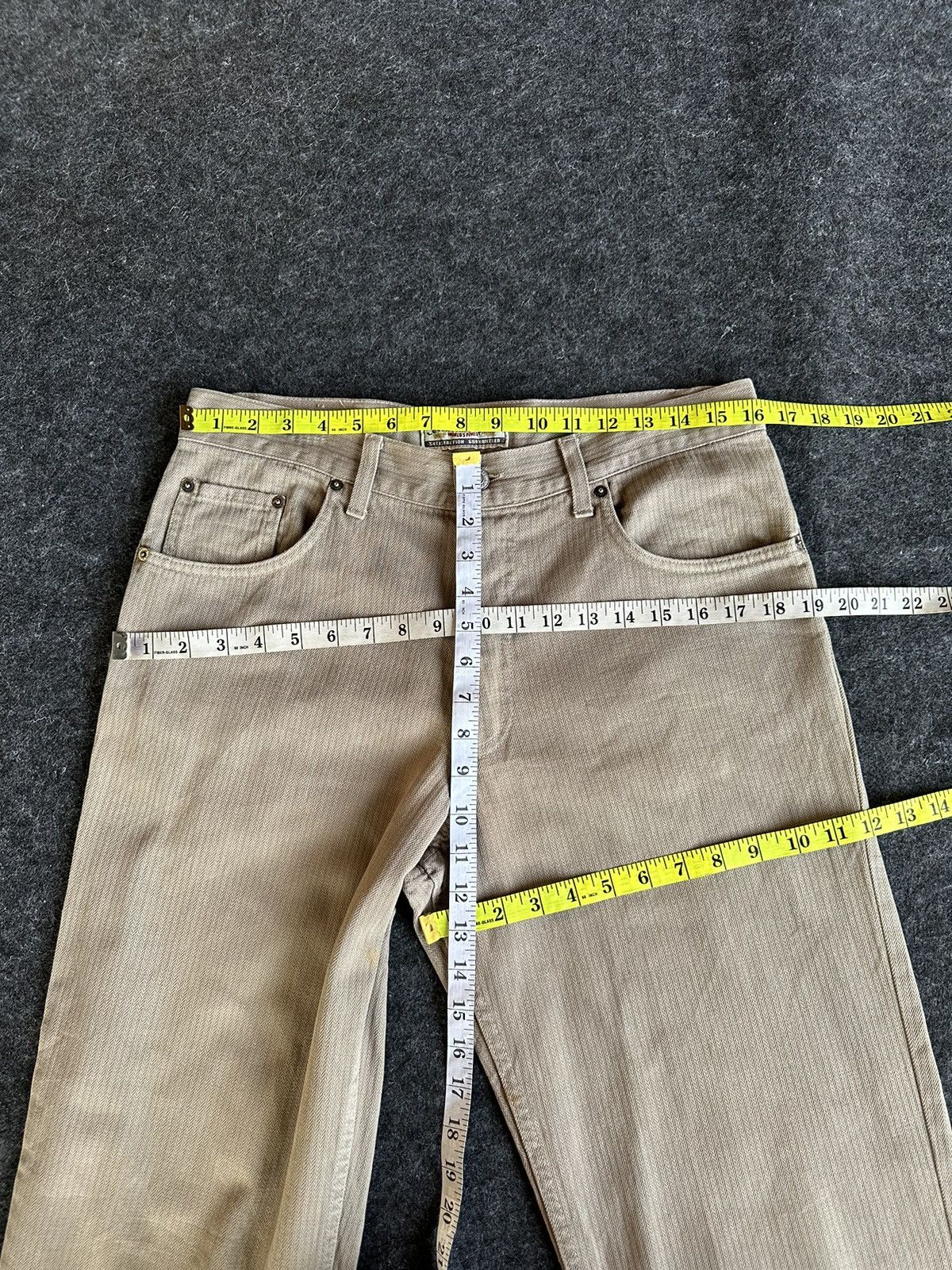 Levi's Limited Levis 443 Italy Brown Vintage Denim D519 Size US 32 / EU 48 - 9 Thumbnail
