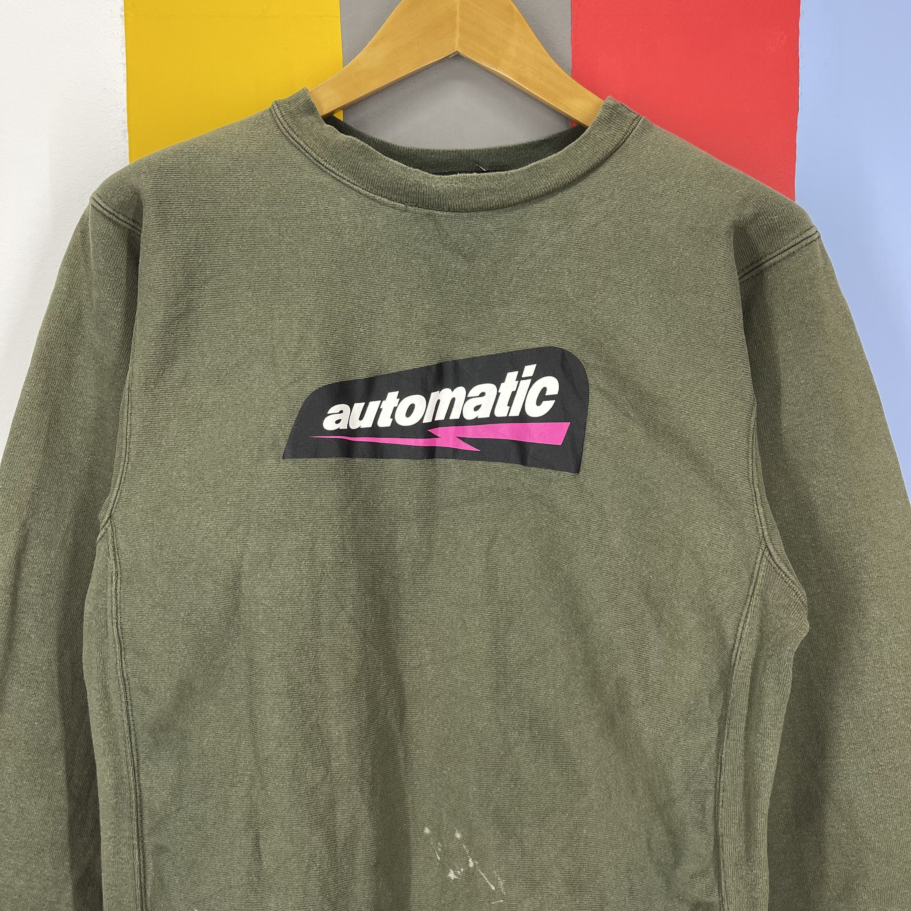Vintage Vintage IT'S AUTOMATIC by UNITED SPORTS Sweatshirt #2057/15 Size US M / EU 48-50 / 2 - 2 Thumbnail