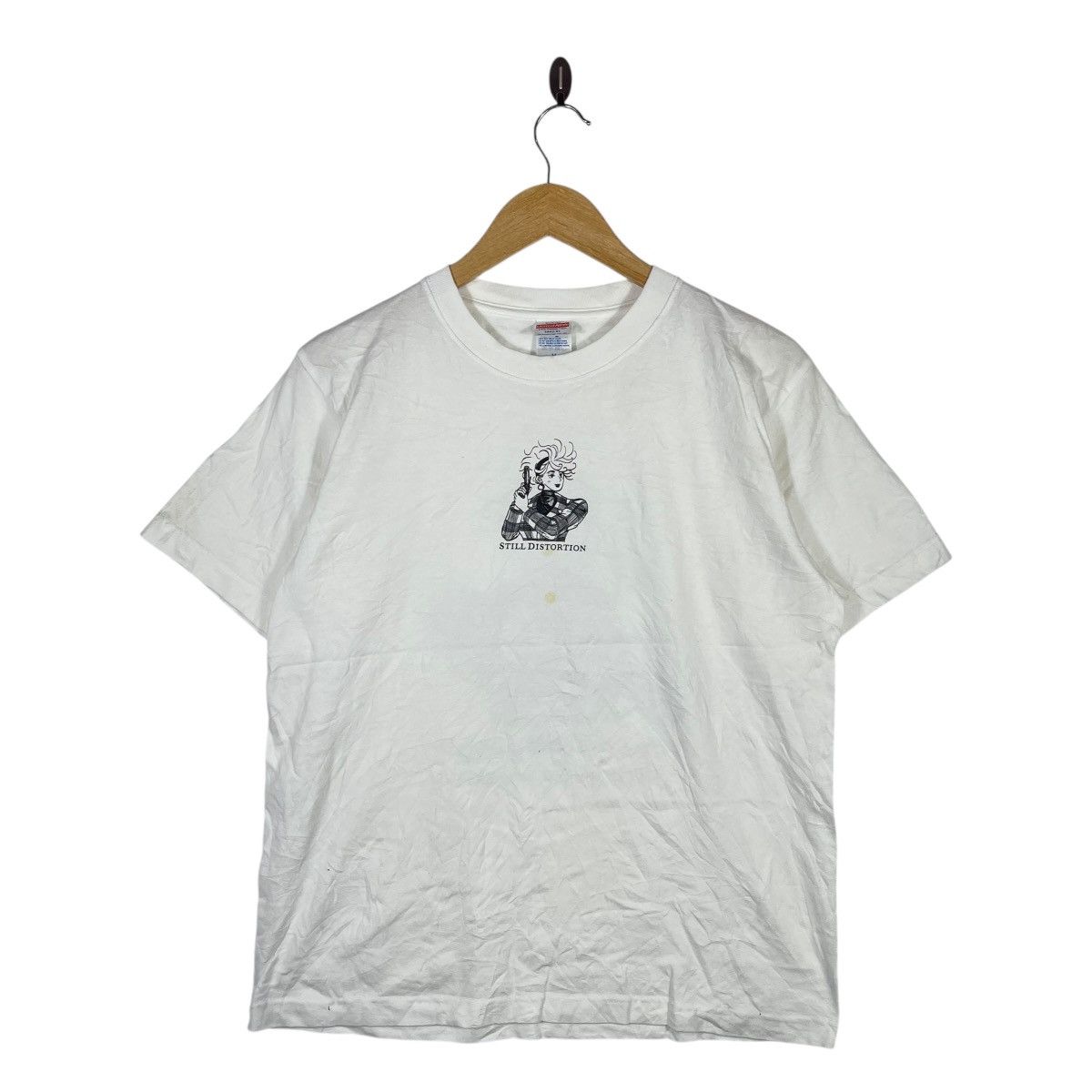 Vintage Still Distortion Graphic T-Shirt | Front & Back Illustration Size US M / EU 48-50 / 2 - 2 Thumbnail