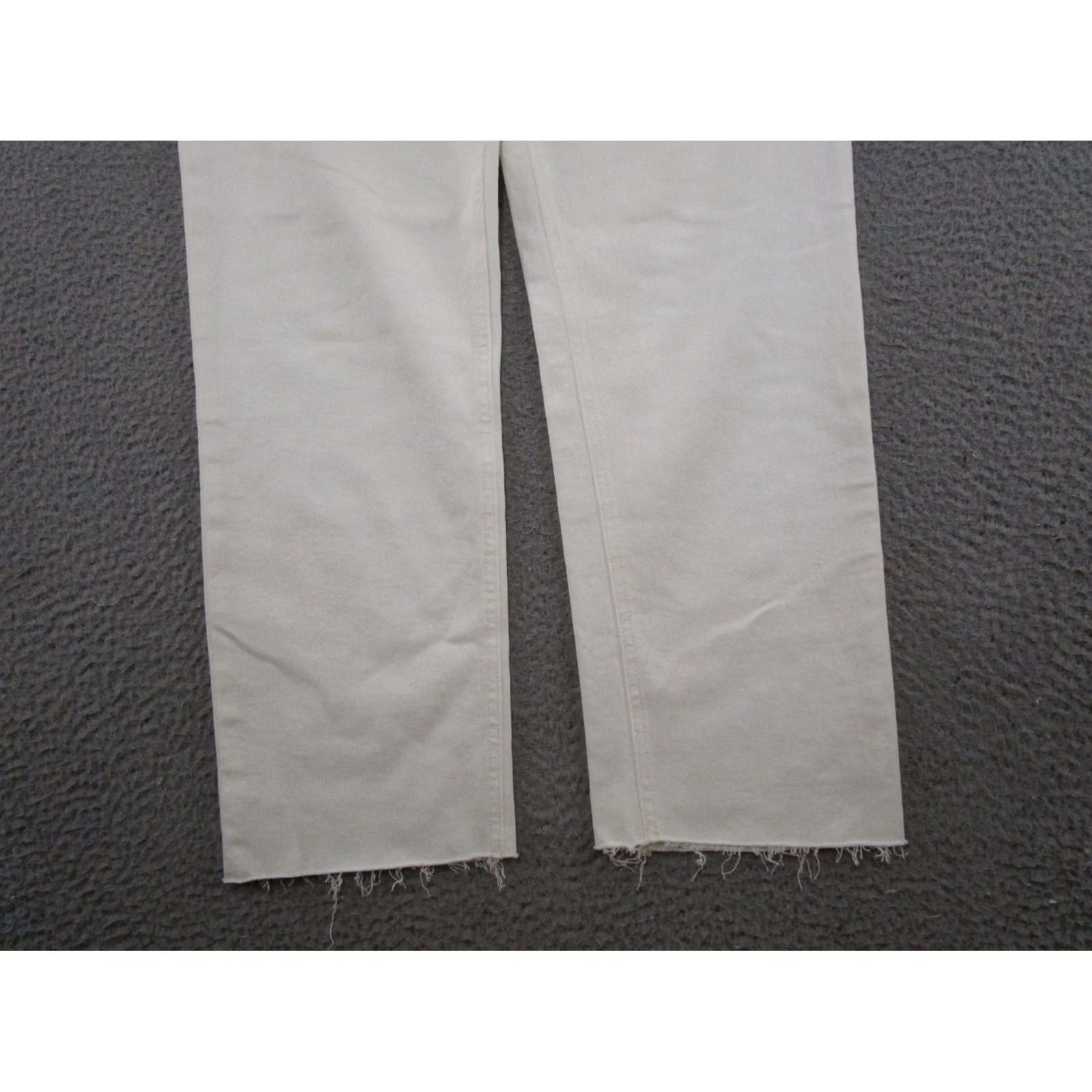 Gap Gap White Denim Jeans Straight High Rise 14/32T Jeans Women 5-Pocket Denim Cotton Vintage? No Size 36" / US 14 / IT 50 - 2 Thumbnail