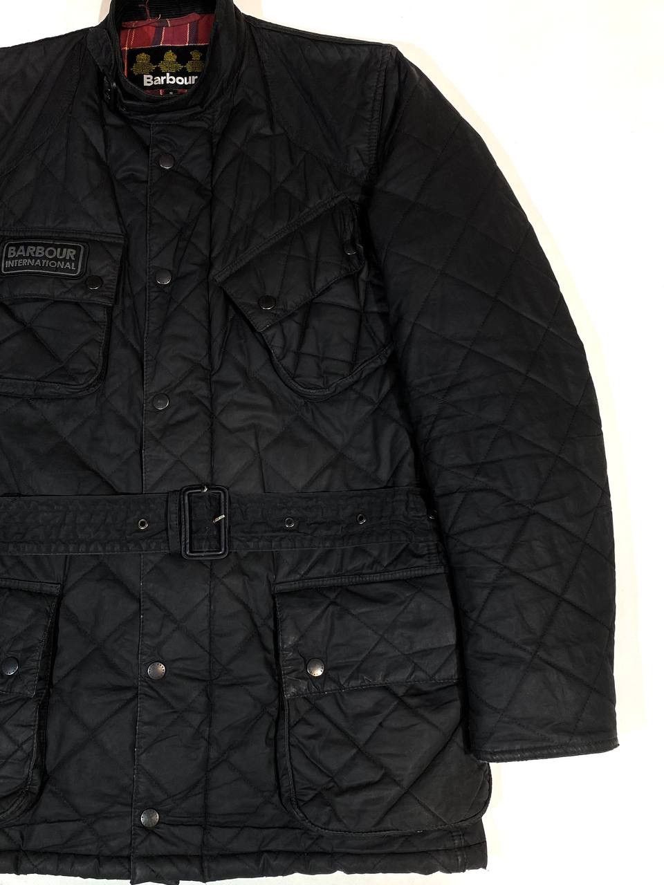 Barbour Barbour International Quilted Waxed Men Jacket Size US S / EU 44-46 / 1 - 13 Thumbnail